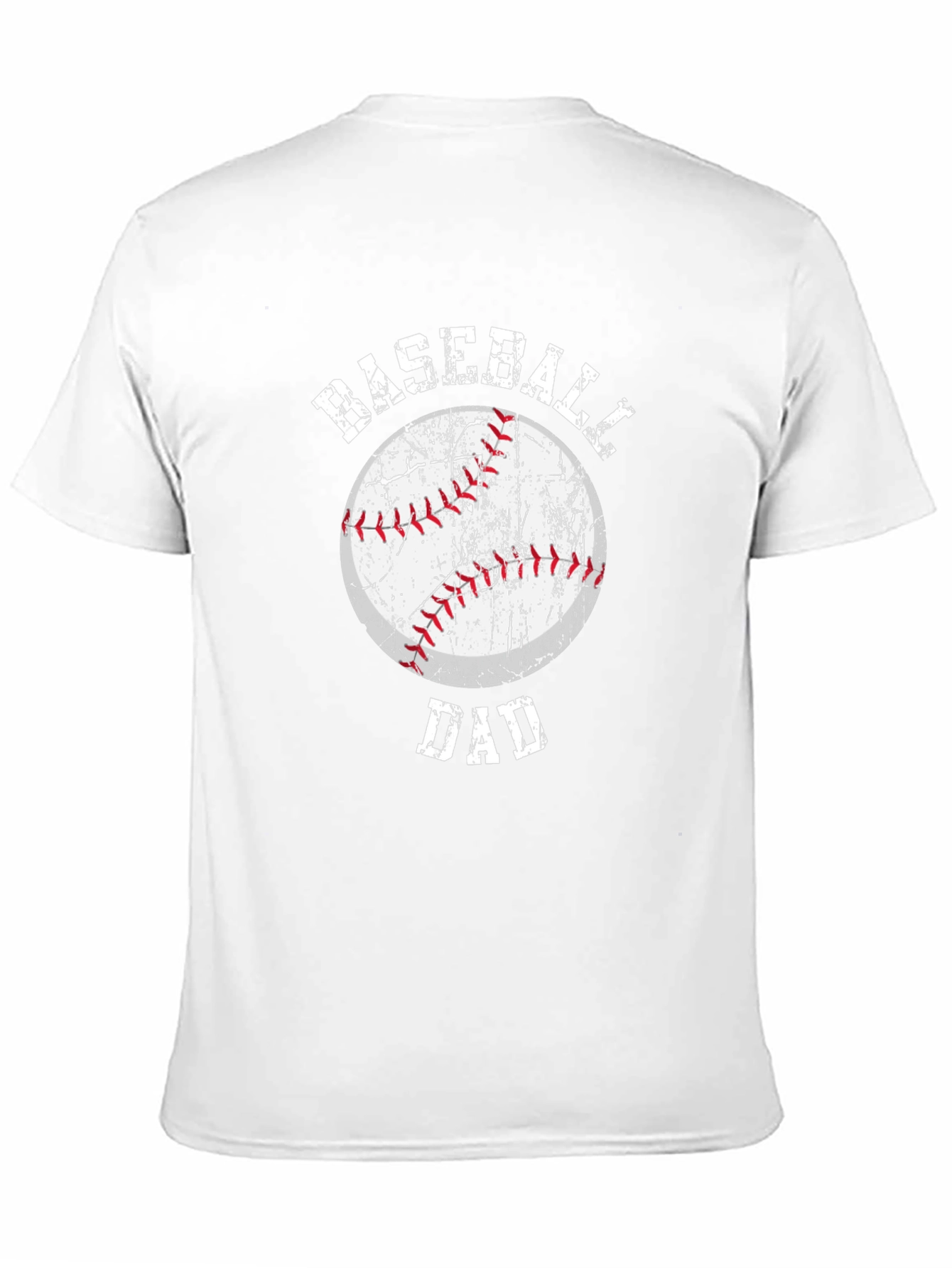 Black Baseball Dad Graphic T-Shirt view 11