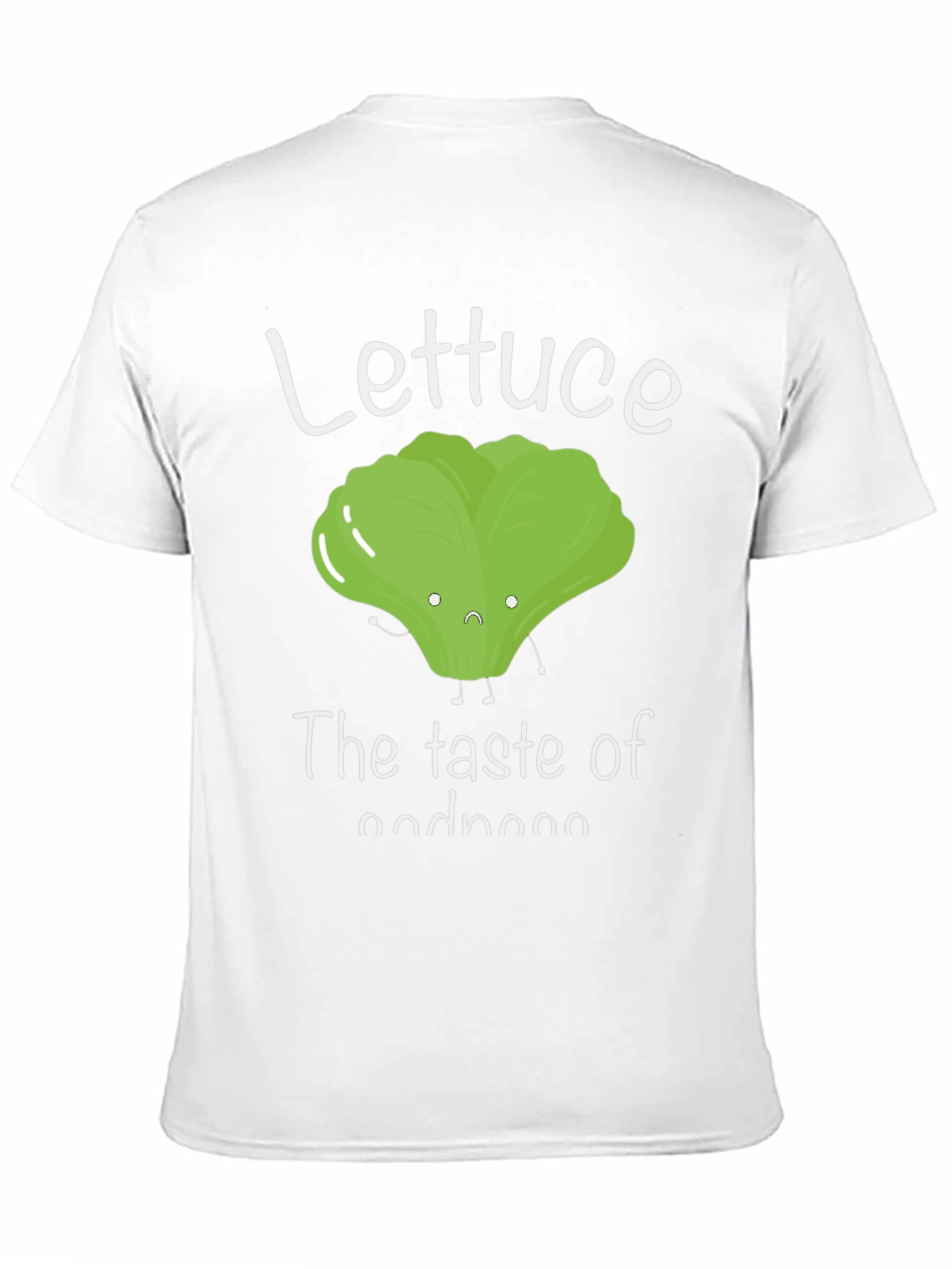 Black Lettuce 'The Taste of Goodness' Funny Graphic Tee view 11