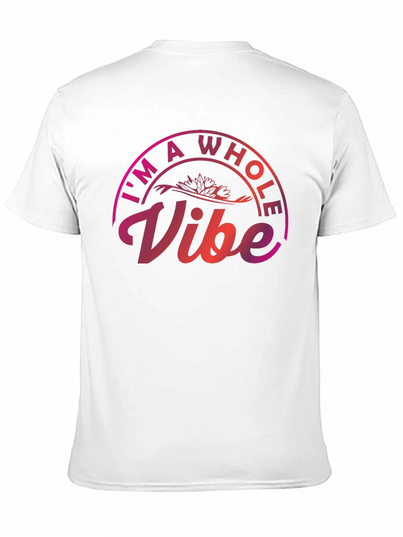 Black I'm A Whole Vibe Graphic Tee view 11