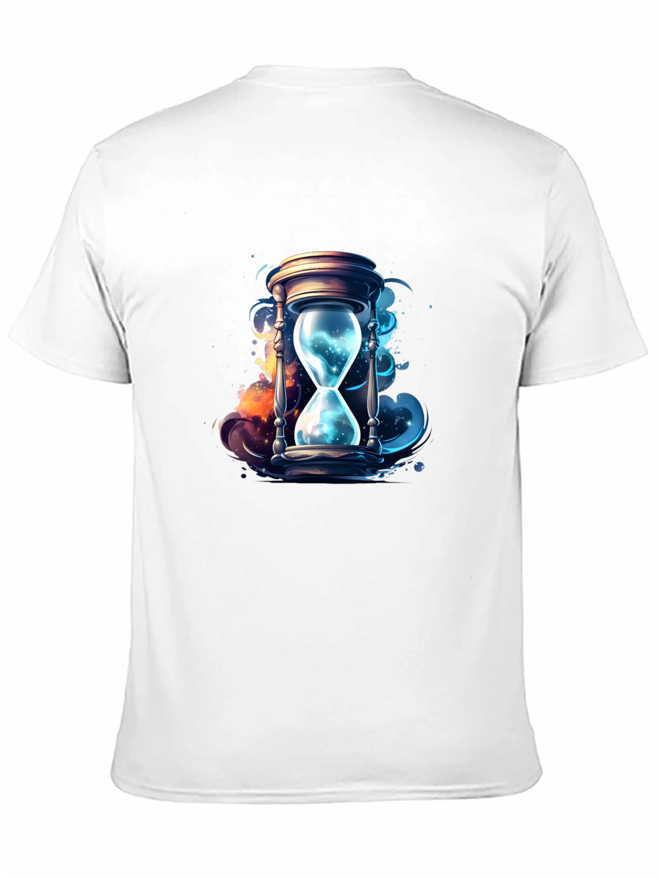 Black Hourglass T-Shirt - Timeless Design view 11