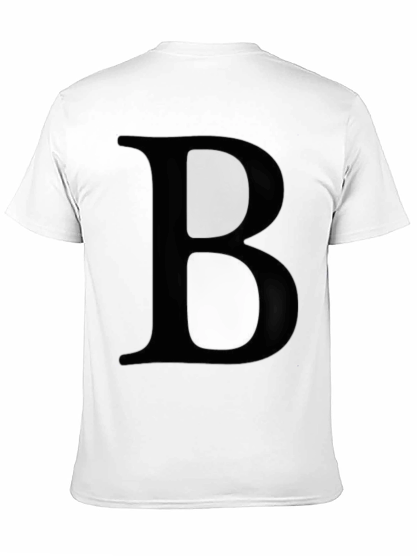 Black Bold "B" Graphic T-Shirt - Stylish Casual Wear view 11
