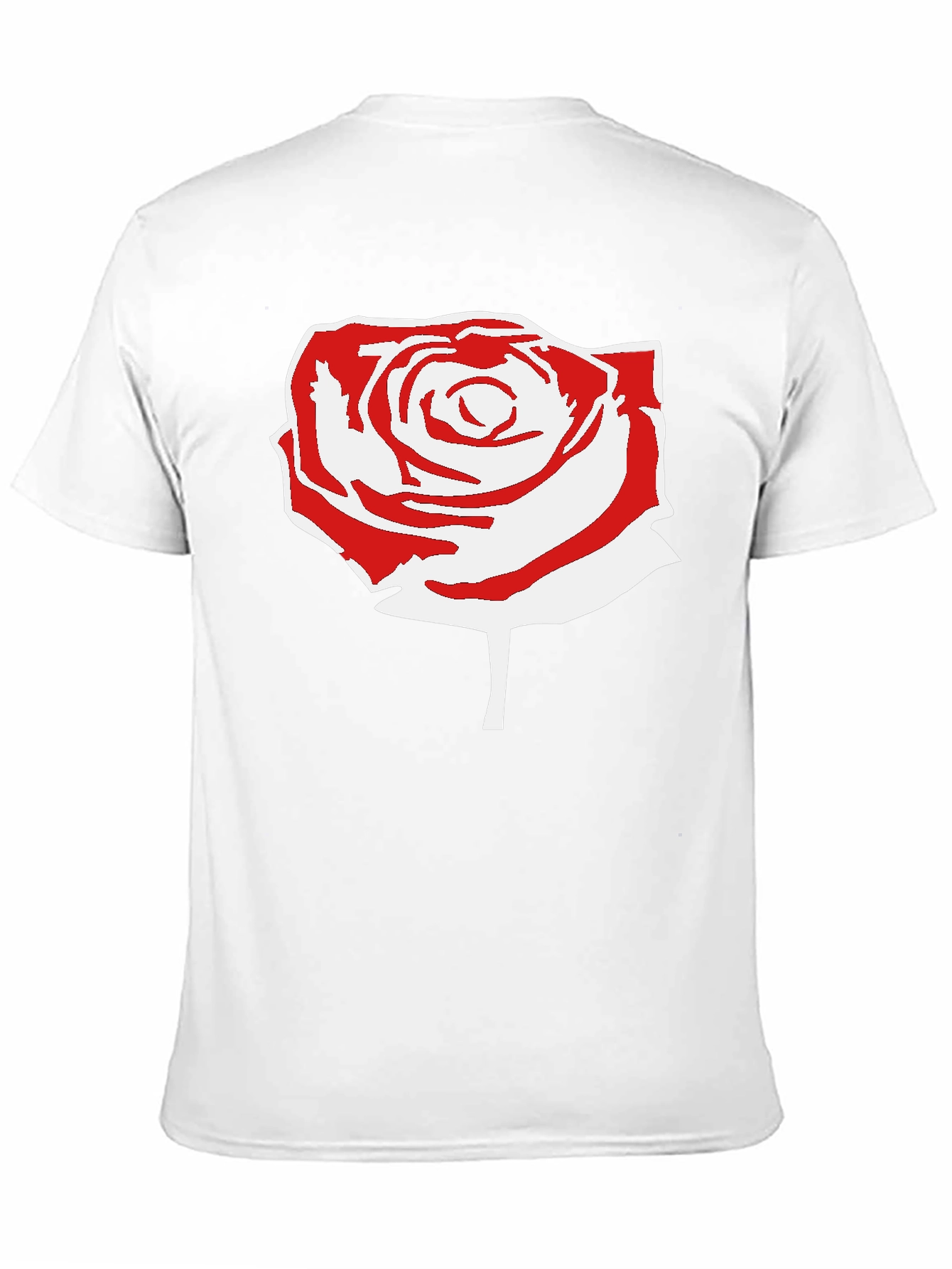 Black Rose Graphic Black T-Shirt view 11