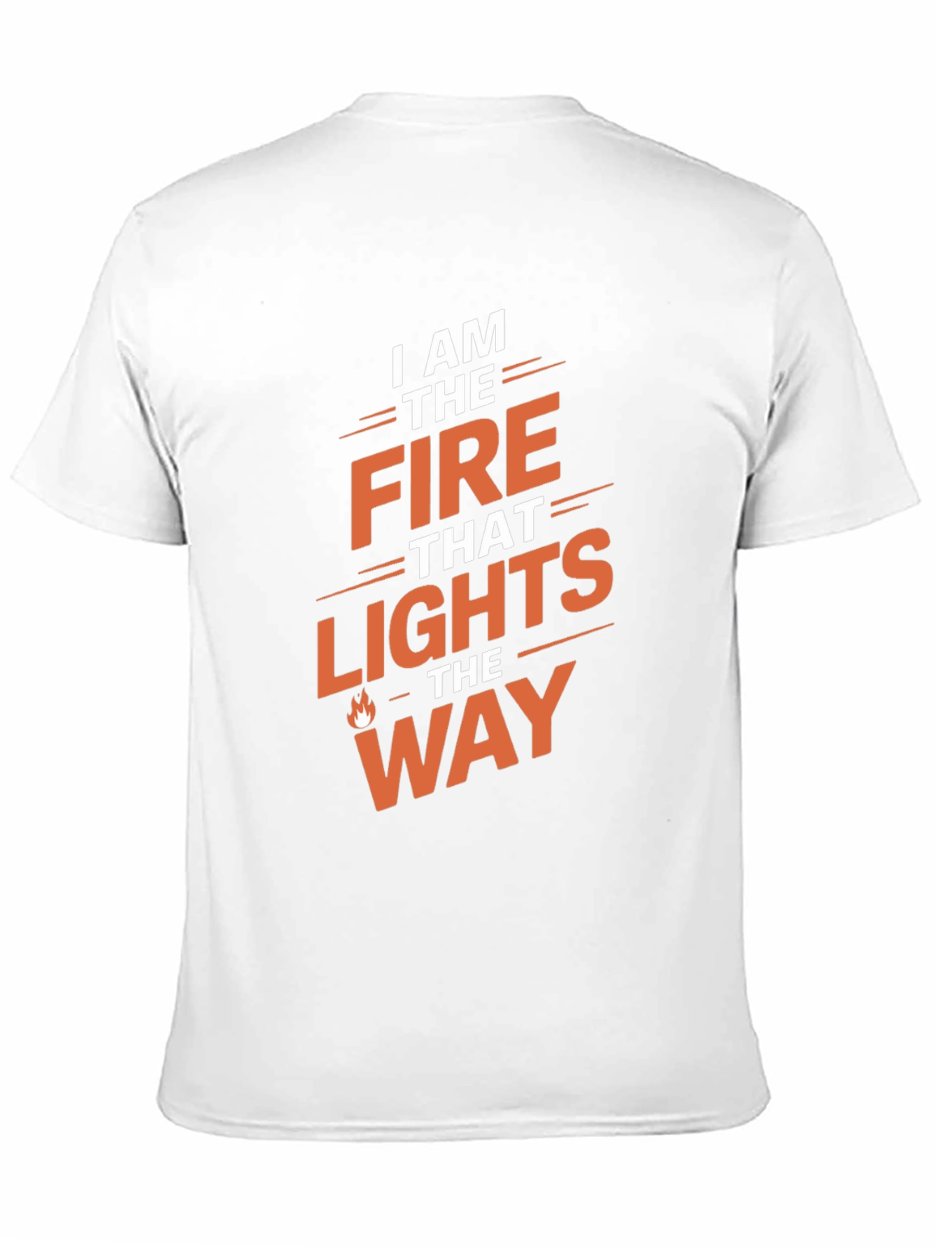 Black Fire That Lights the Way Graphic Tee - Black view 11