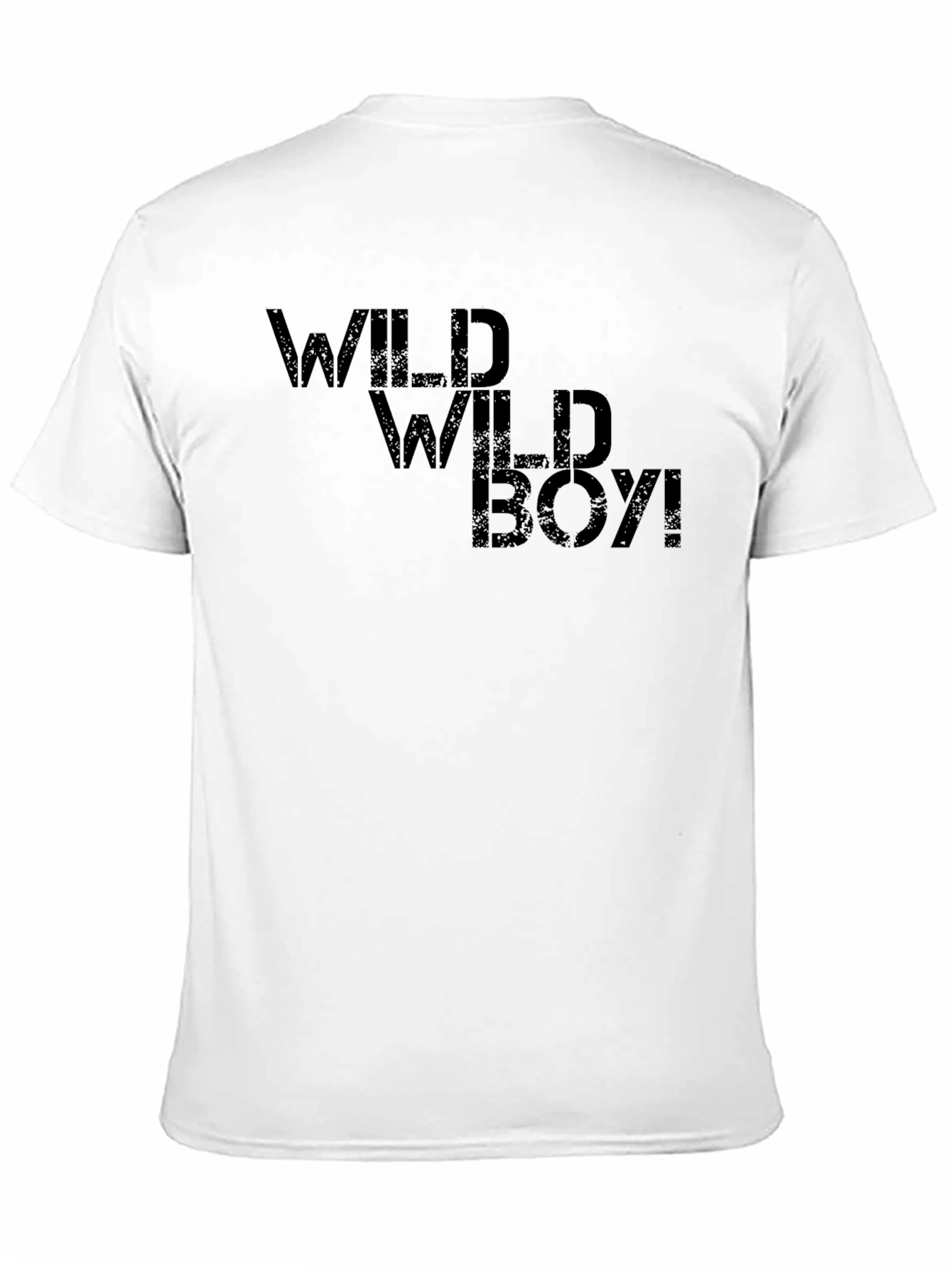 Black Wild Boy Graphic T-Shirt - Men's Black Tee view 11