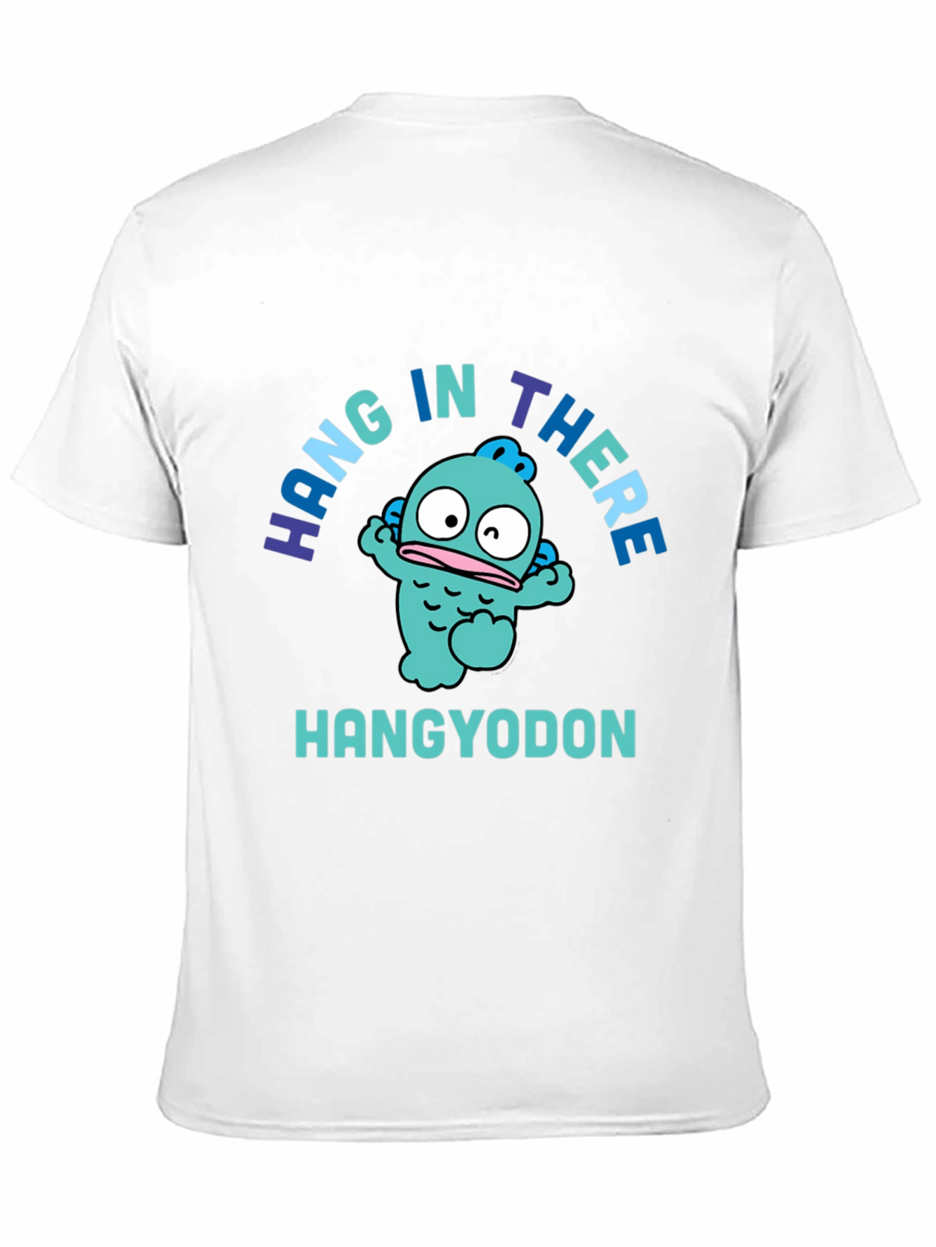 Black Hangyodon Graphic Tee - Cute & Funny Sanrio T-Shirt view 11