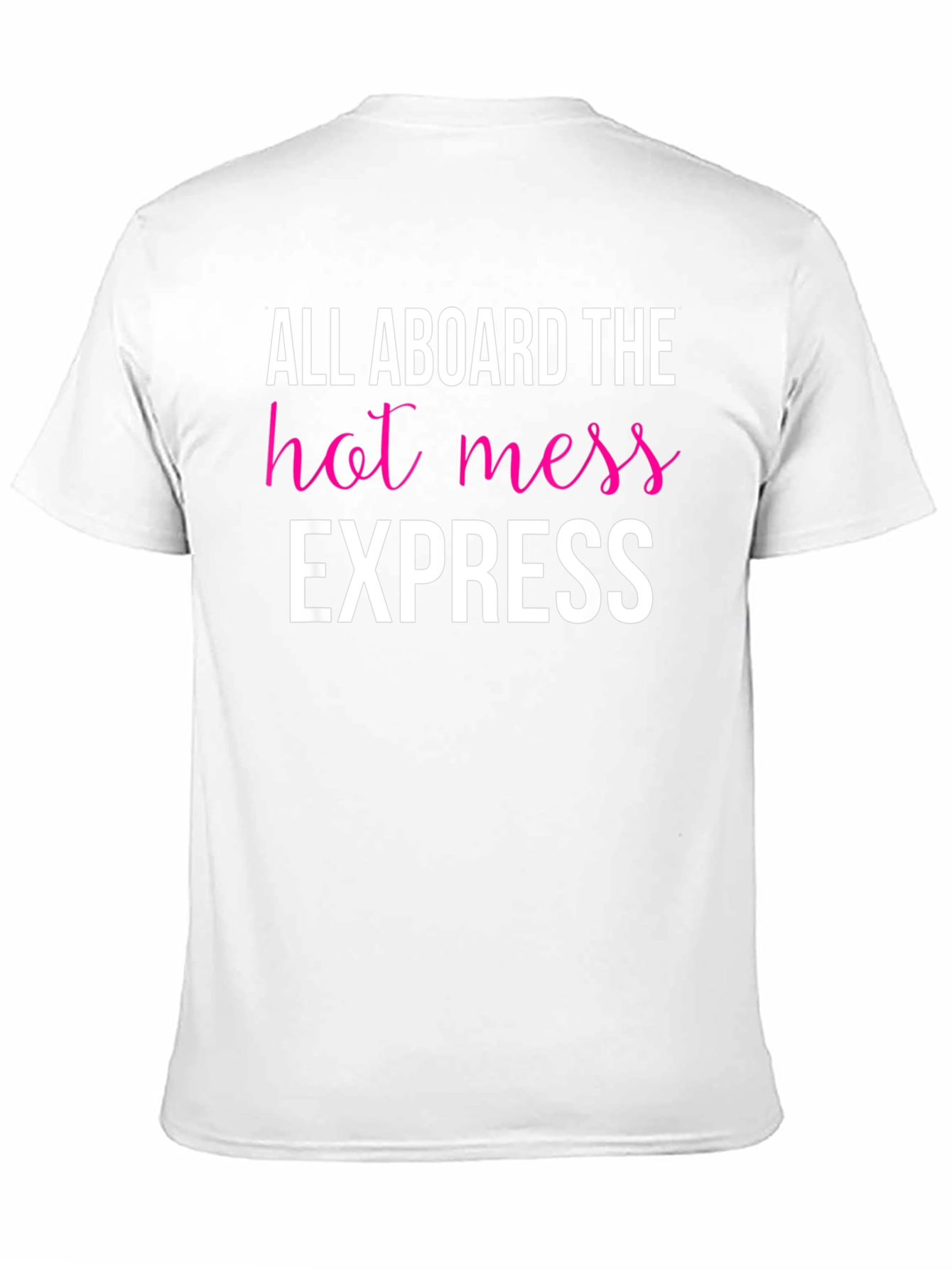 Black Hot Mess Express T-Shirt - Novelty Graphic Tee view 11