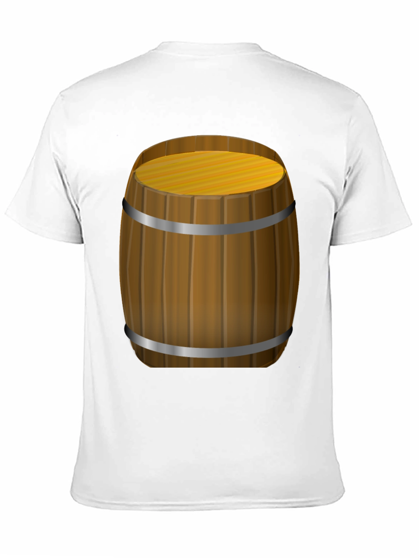 Black Novelty Barrel Graphic T-Shirt view 11