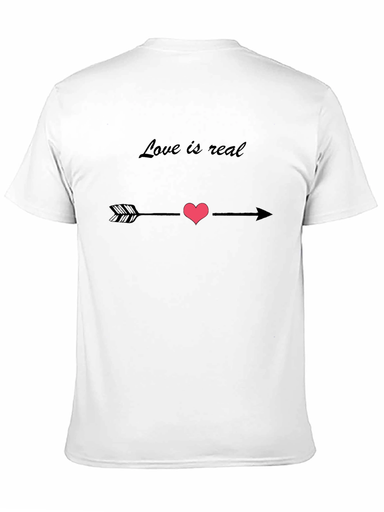 Black Love is Real Arrow Heart Graphic Tee view 11