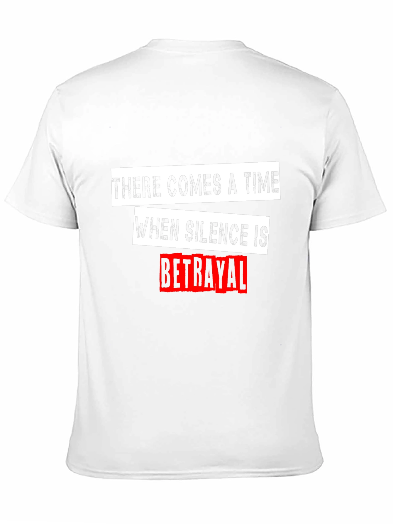 Black Silence is Betrayal Graphic Tee - Menswear view 11