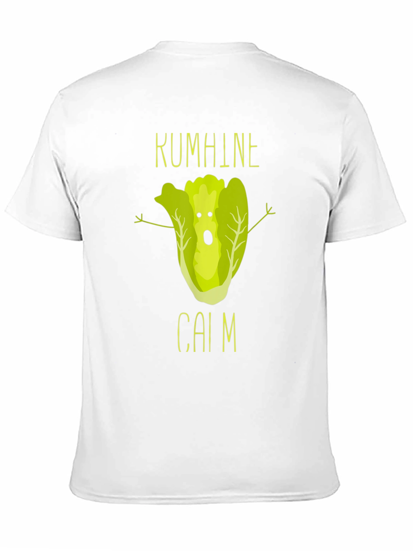 Black KUMHINE CAIM Lettuce Humor T-Shirt view 11