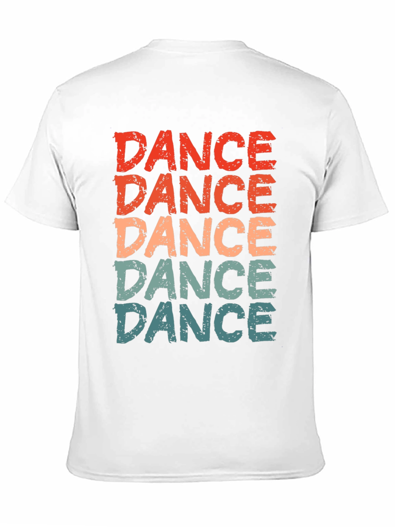 Black Retro "Dance" Graphic T-Shirt view 11