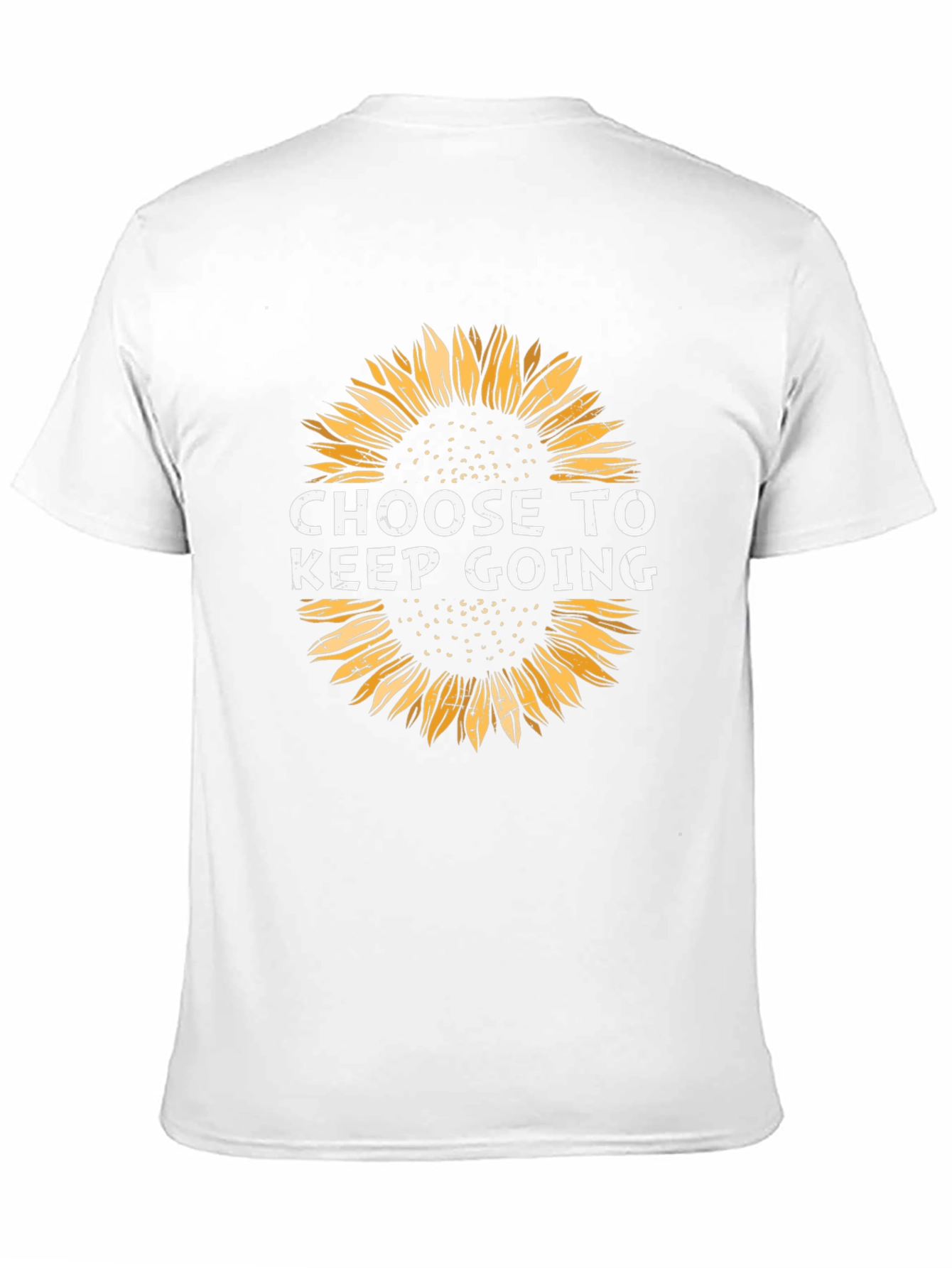 Black Choose to Keep Going Sunflower Graphic Tee - Black view 11