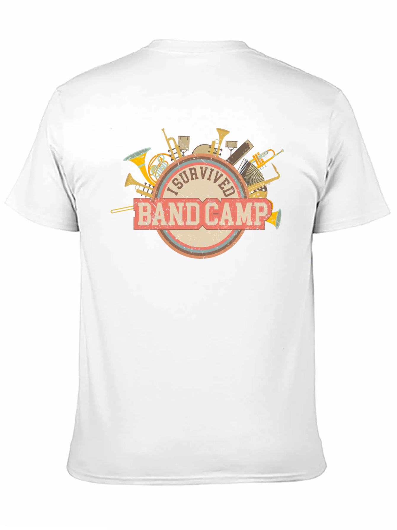 Black I Survived Band Camp Tee view 11