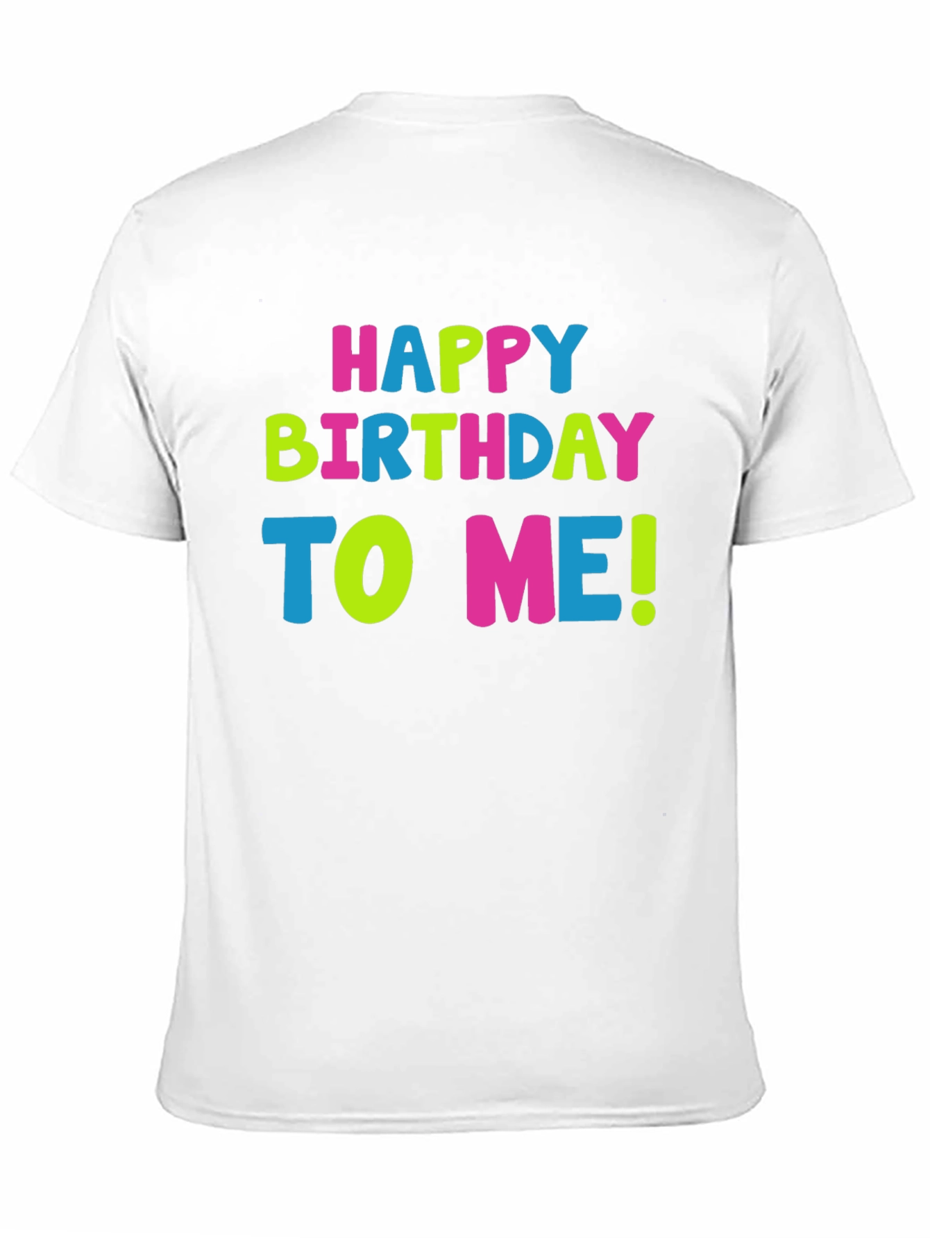 Black Happy Birthday To Me! Graphic Tee view 11