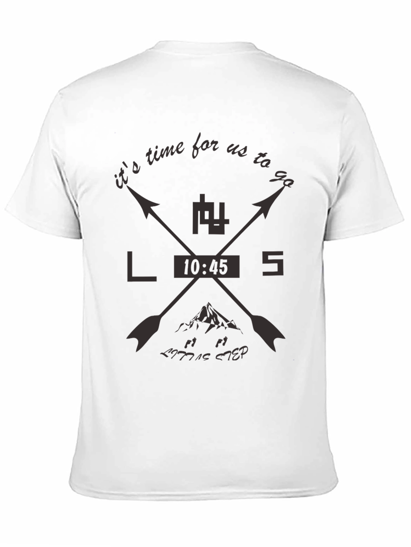 Black Time to Go Graphic Tee - Adventure Ready view 11