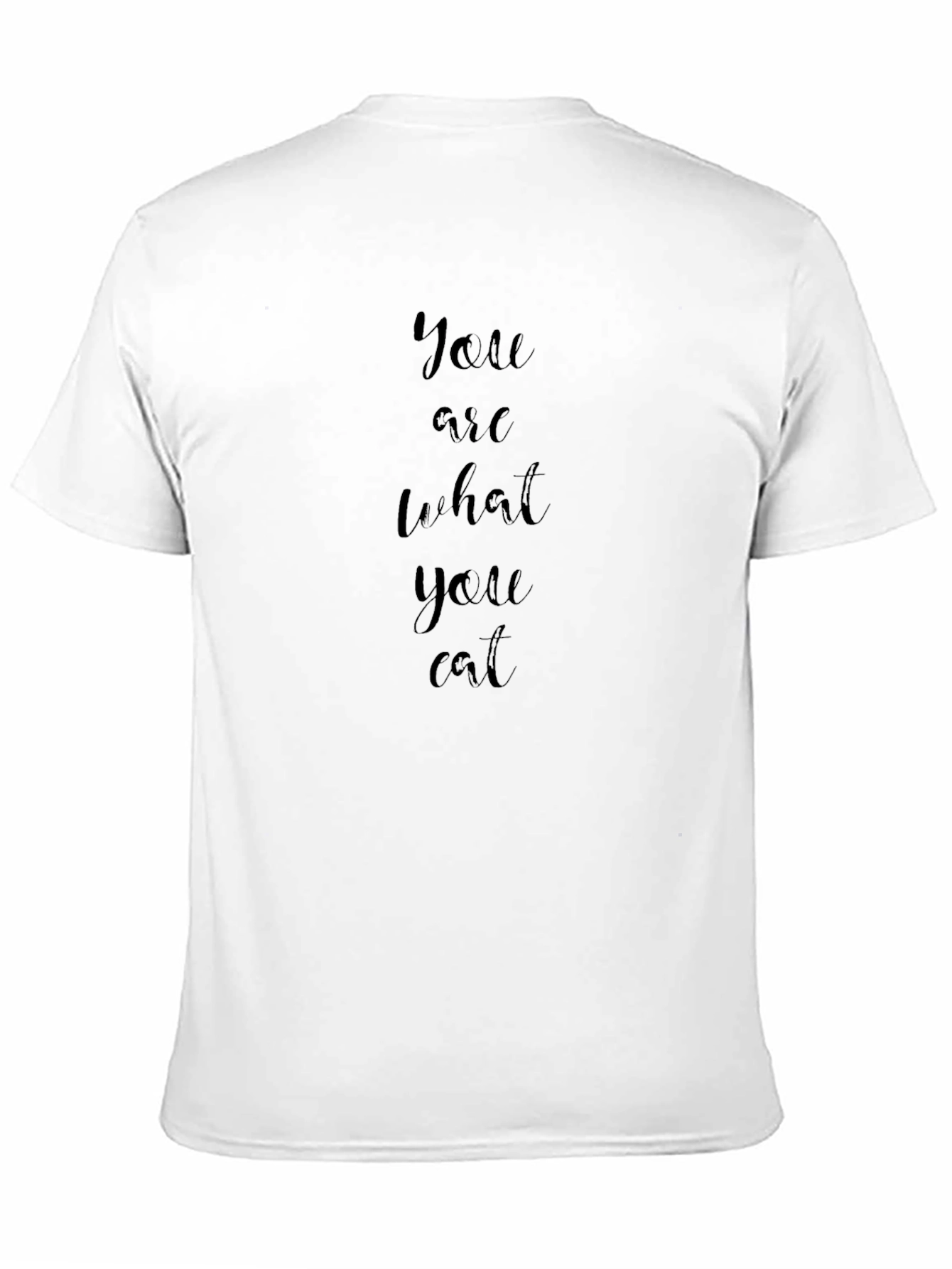 Black You are What You Eat Black T-Shirt view 11