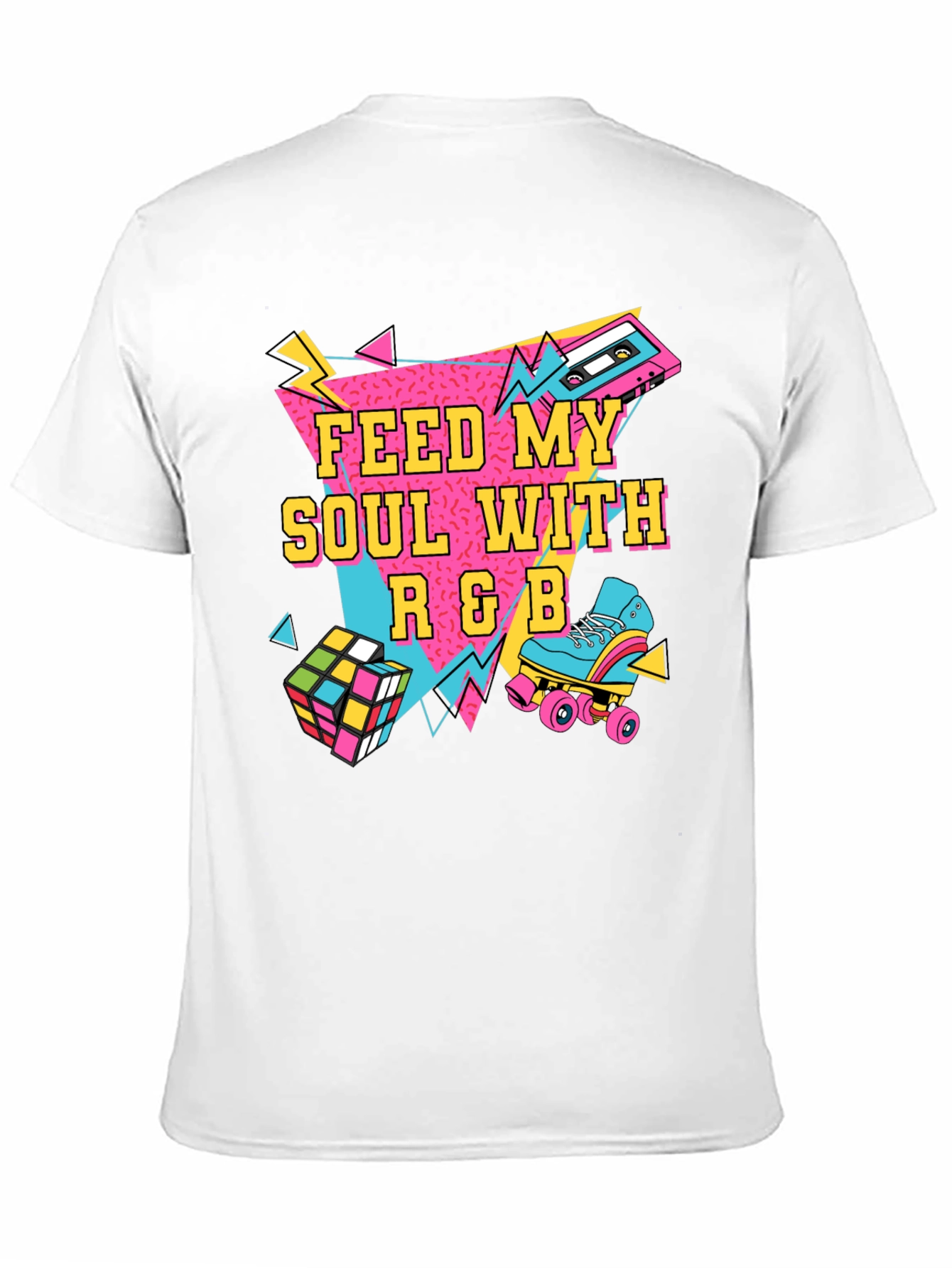 Retro R&B Music Graphic T-Shirt - 11