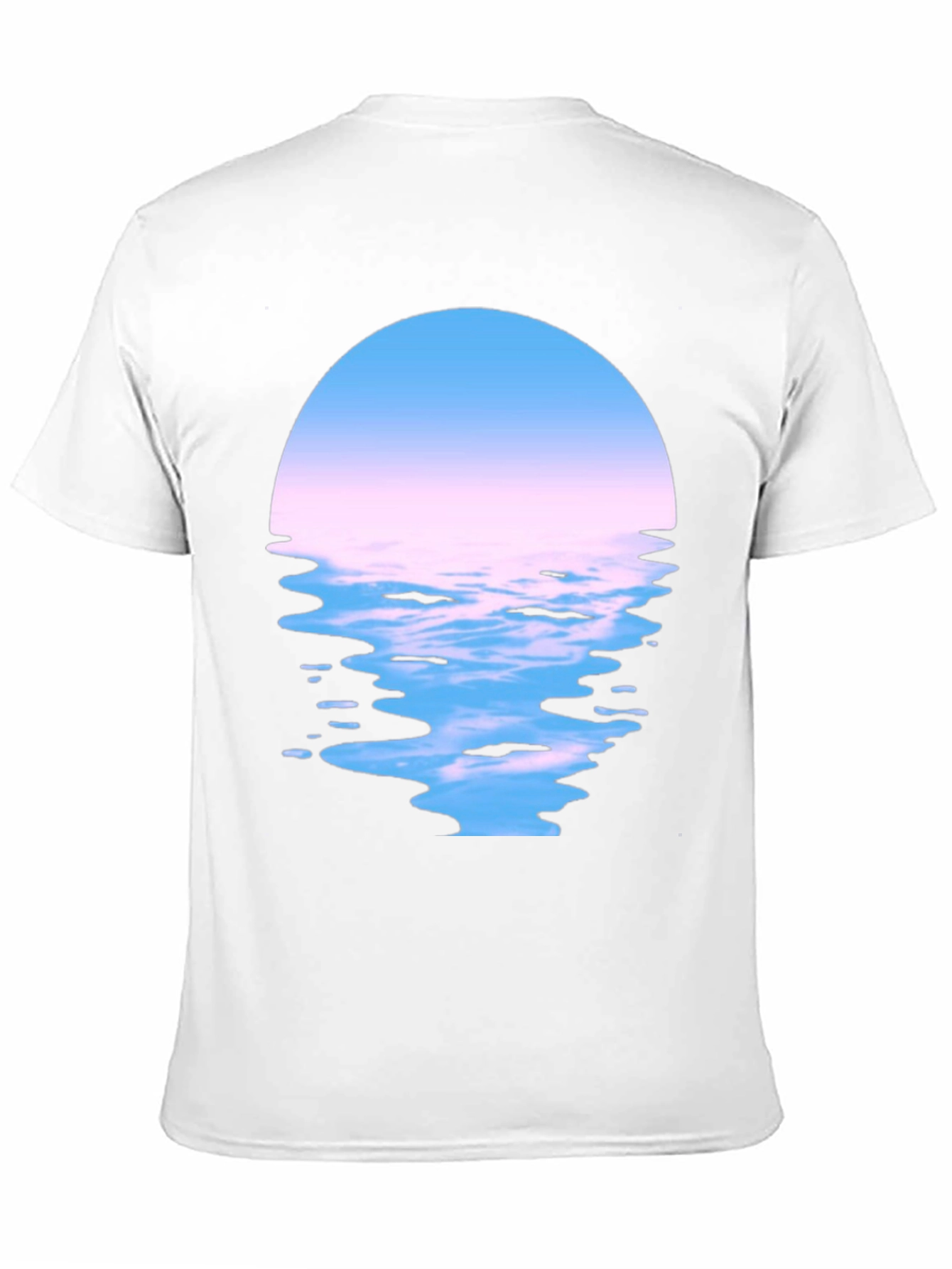 Black Sunset Reflection Graphic Tee - Soft Cotton view 11