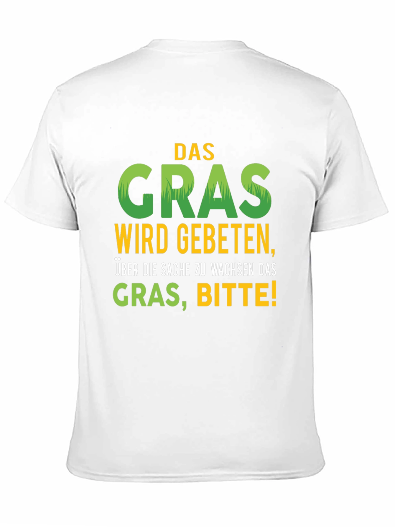 Black Funny Grass T-Shirt view 11