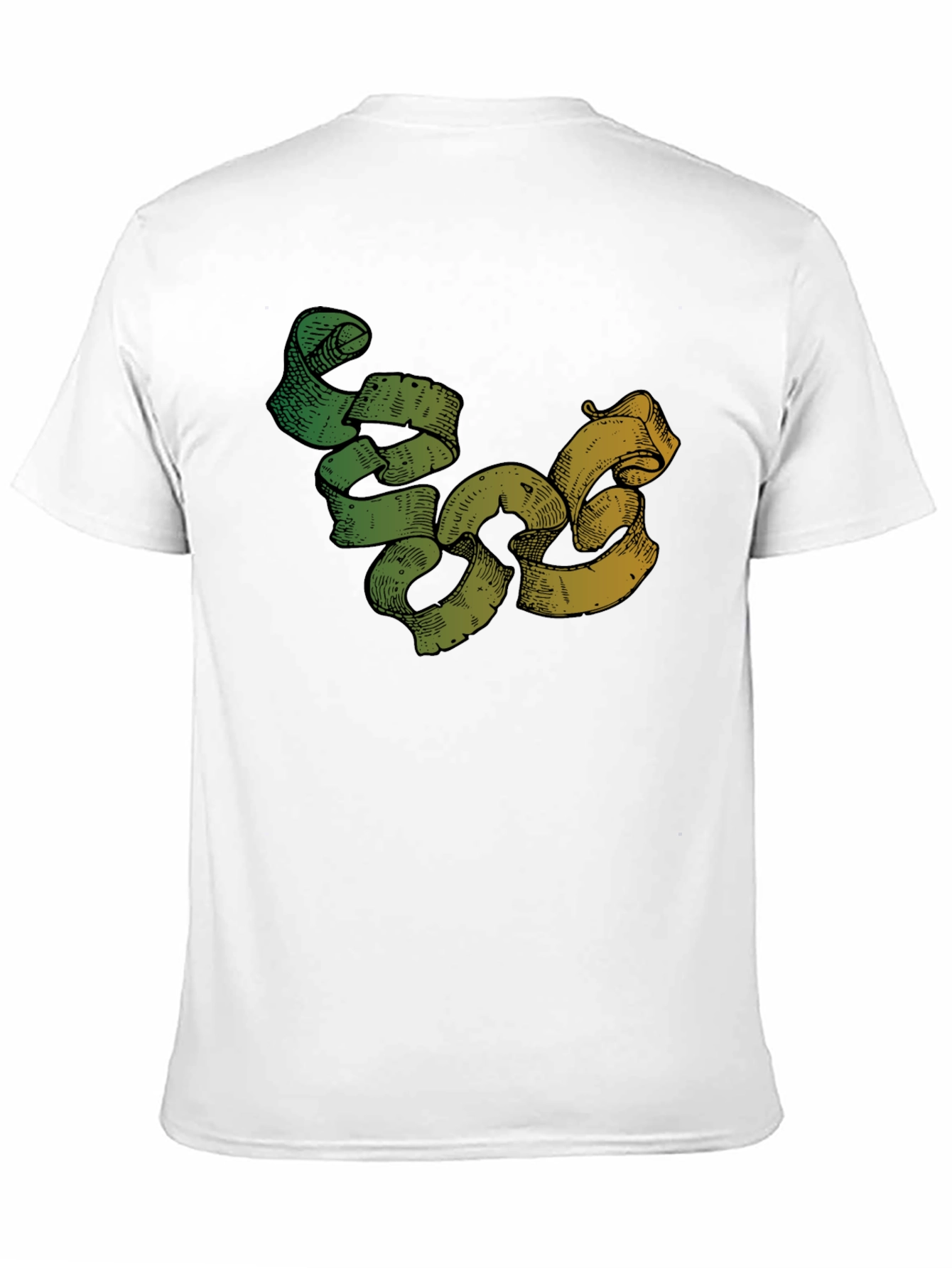 Black Retro Ribbon Graphic T-Shirt - Vintage Style Tee view 11