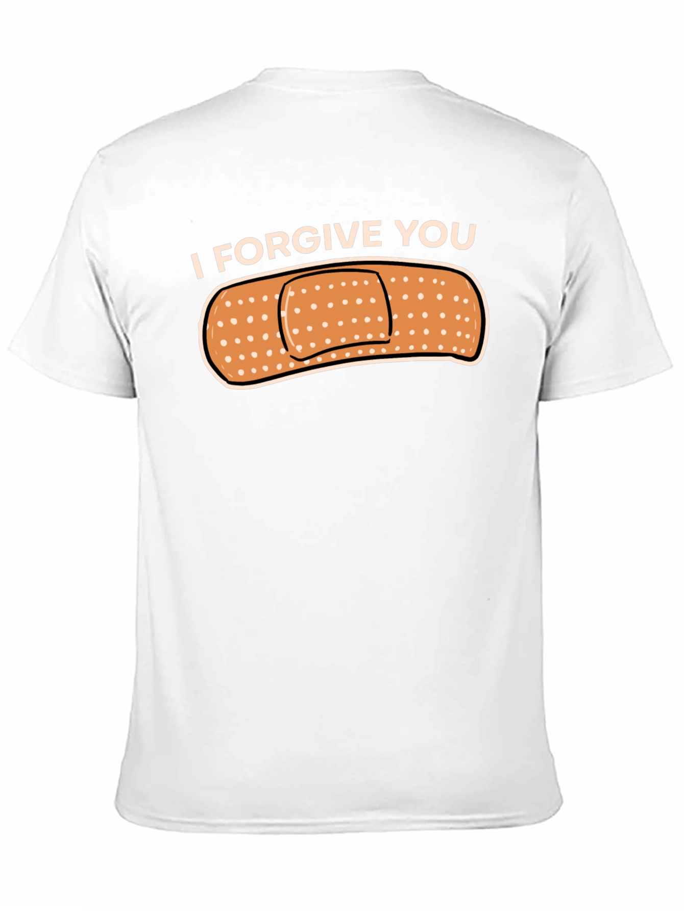 Black I Forgive You Band-Aid Graphic T-Shirt view 11