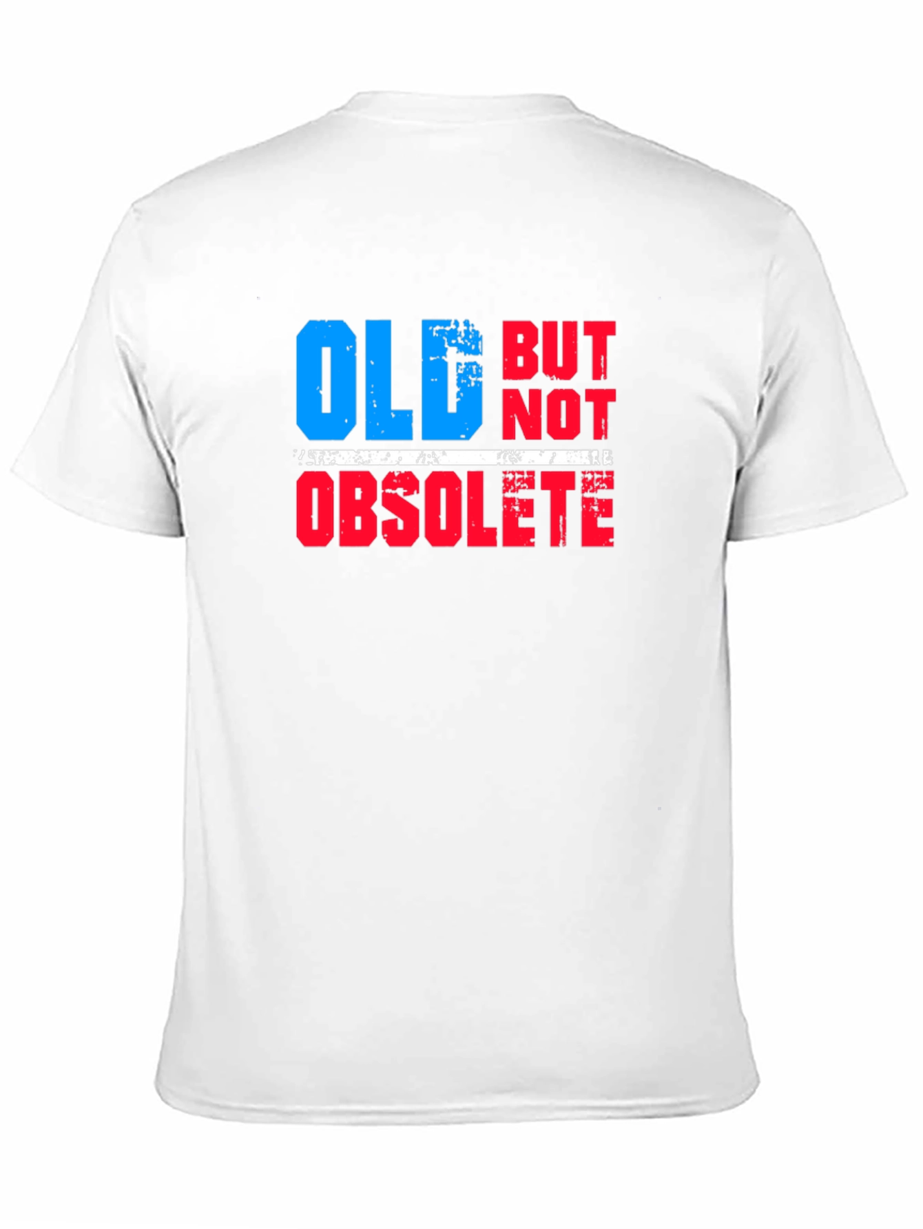 Black Old But Not Obsolete Graphic Tee view 11