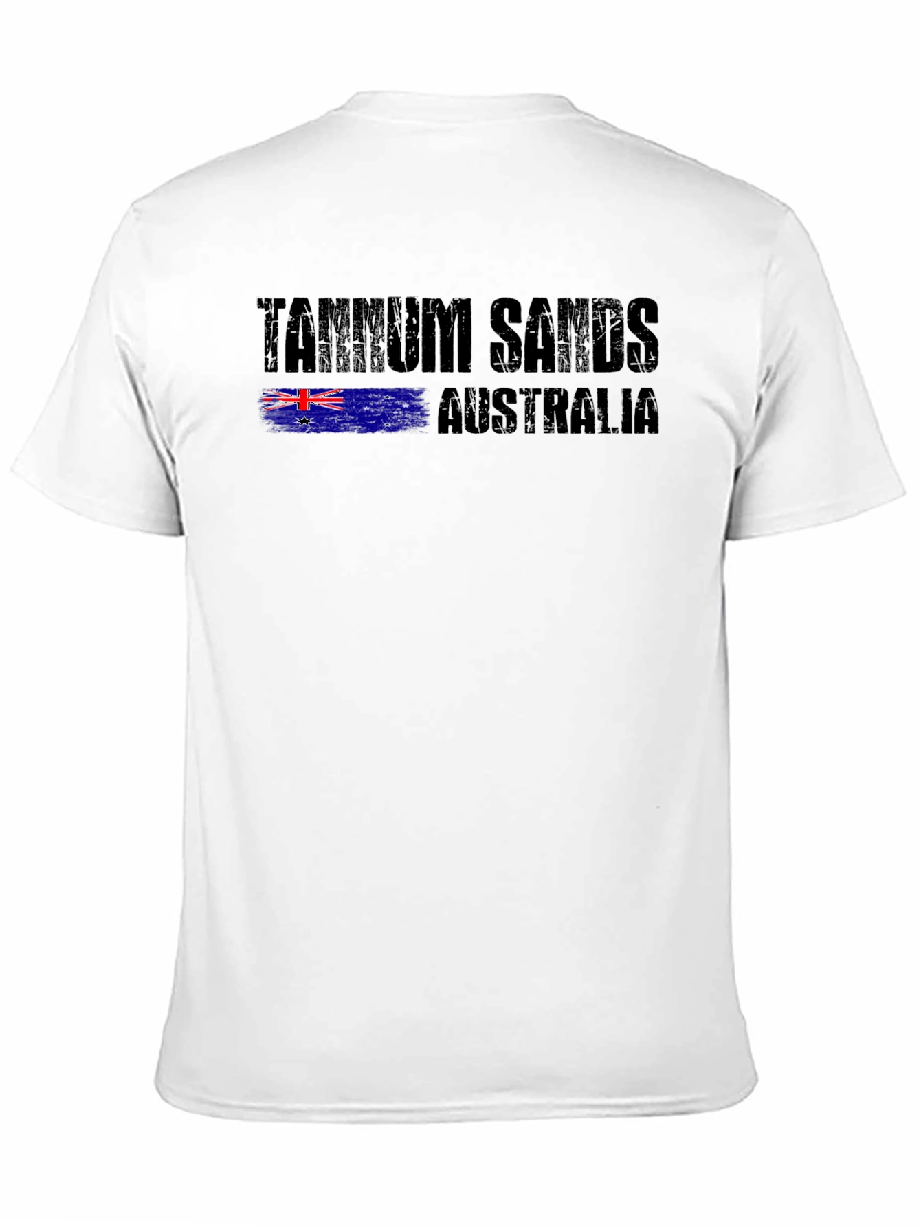 Black Tannum Sands Australia Tee - Black Graphic T-Shirt view 11