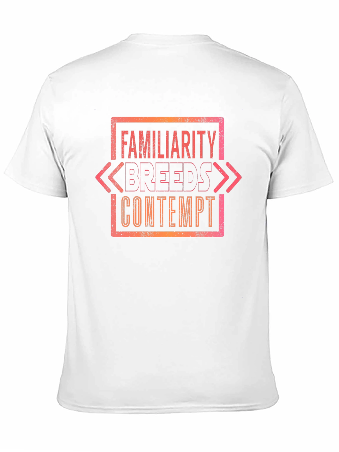 Black Familiarity Breeds Contempt Graphic Tee view 11