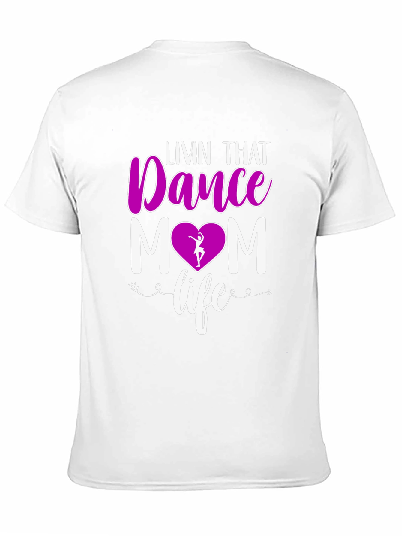 Black Dance Mom T-Shirt - Livin' That Life! view 11