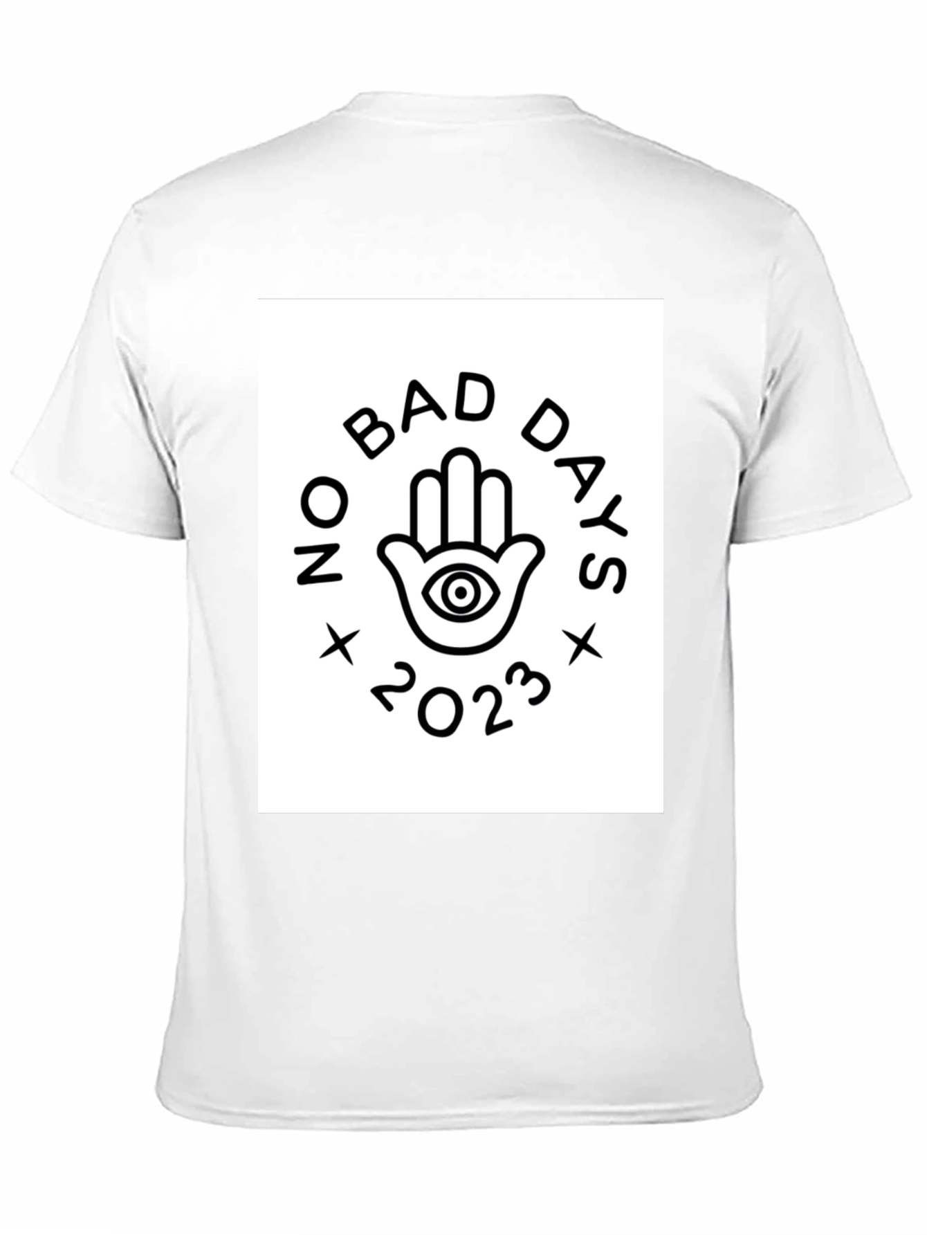 Black No Bad Days 2023 Graphic Tee view 11