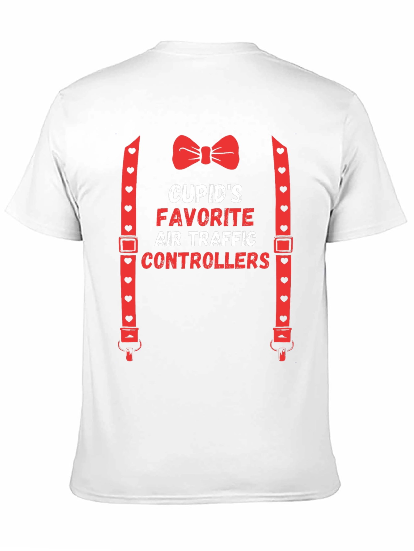 Black Cupid's Favorite Air Traffic Controllers T-Shirt view 11
