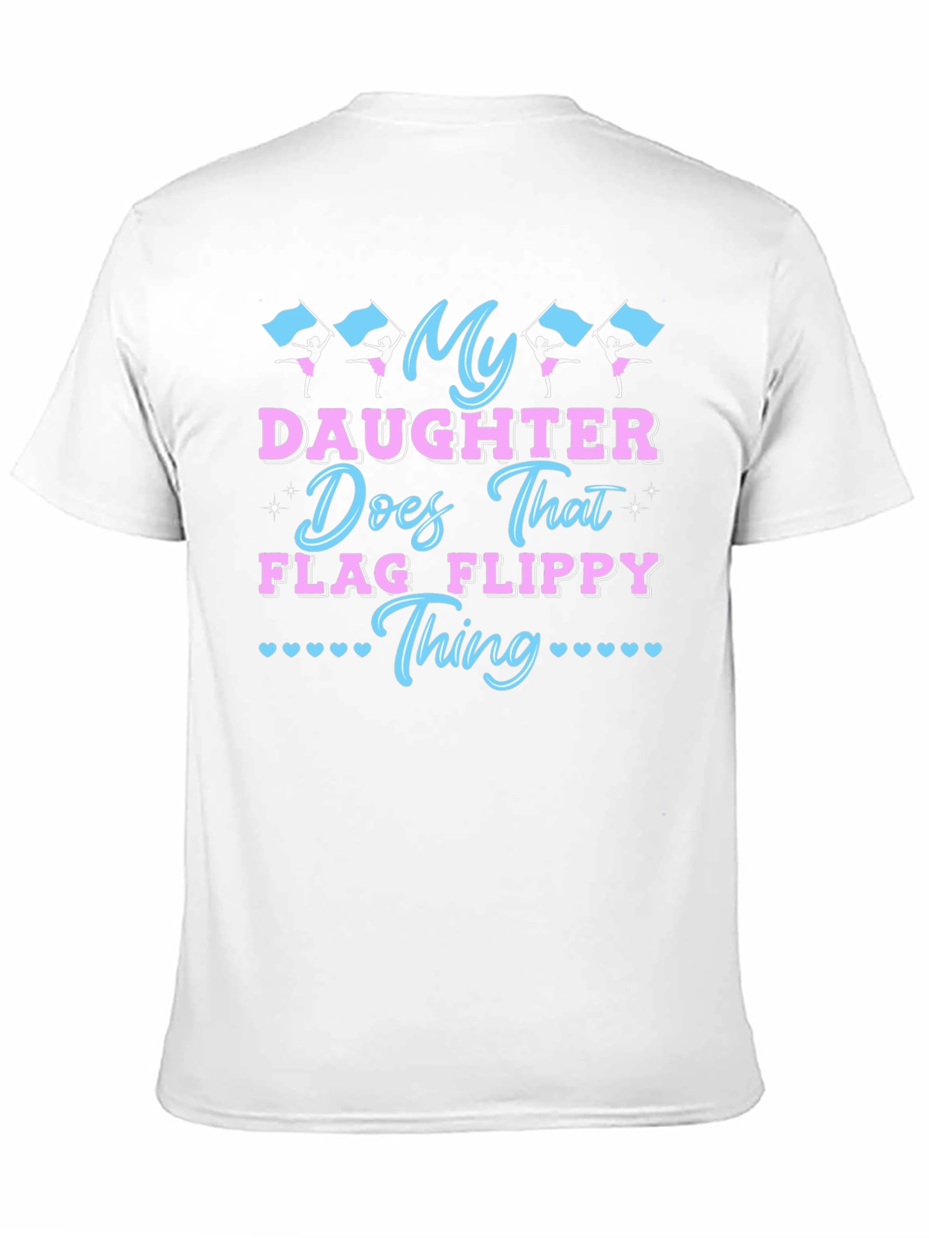 Black My Daughter Does That Flag Flippy Thing T-Shirt view 11