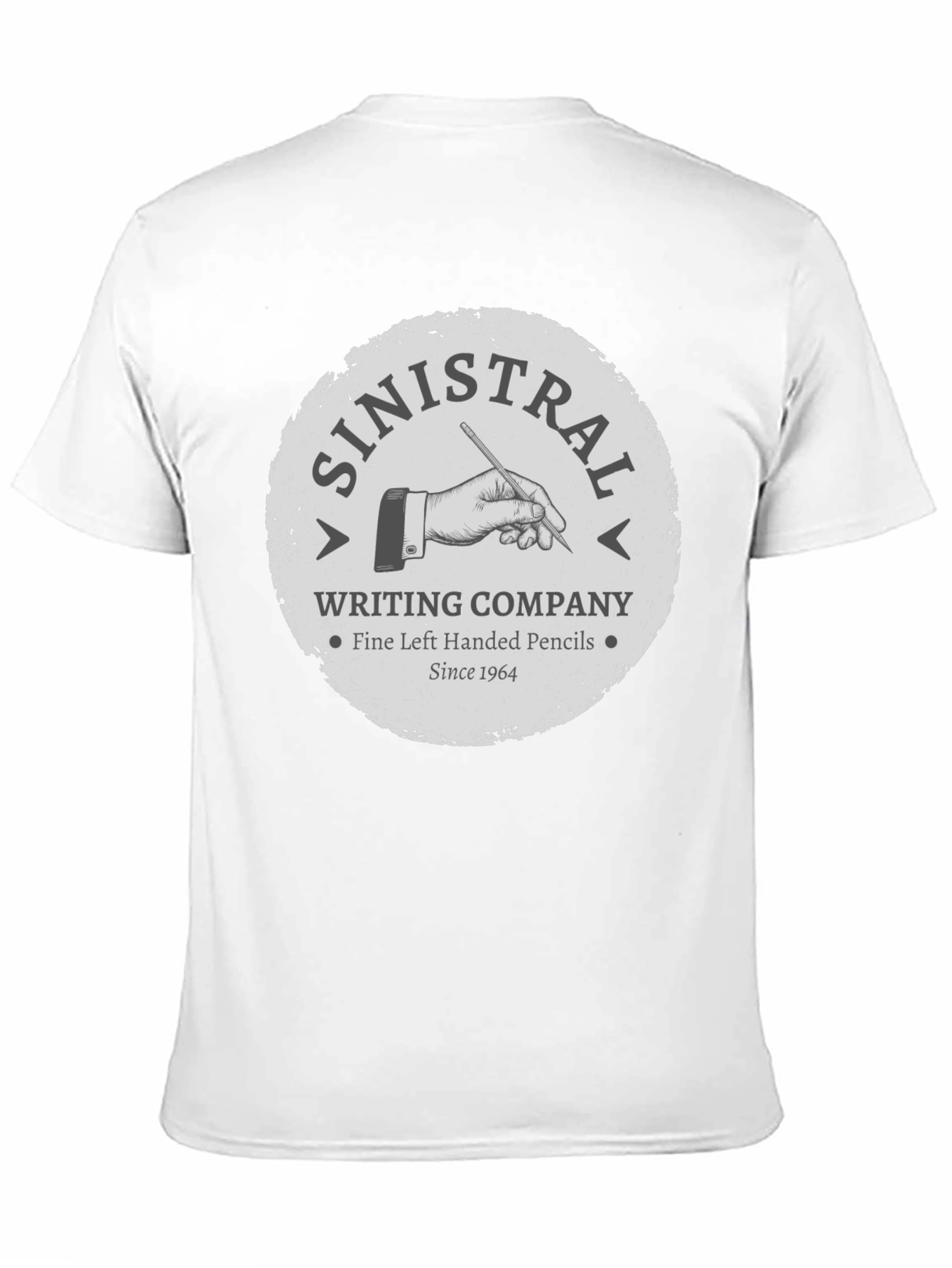 Black Sinistral Writing Company T-Shirt view 11