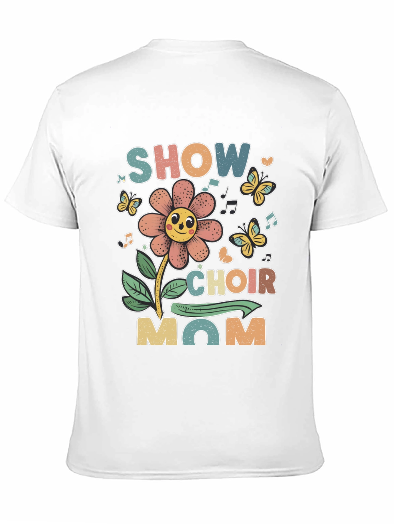 Black Show Choir Mom Graphic T-Shirt view 11