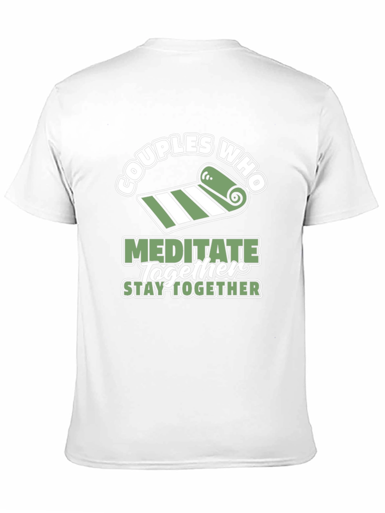 Black Couples Who Meditate Together T-Shirt view 11