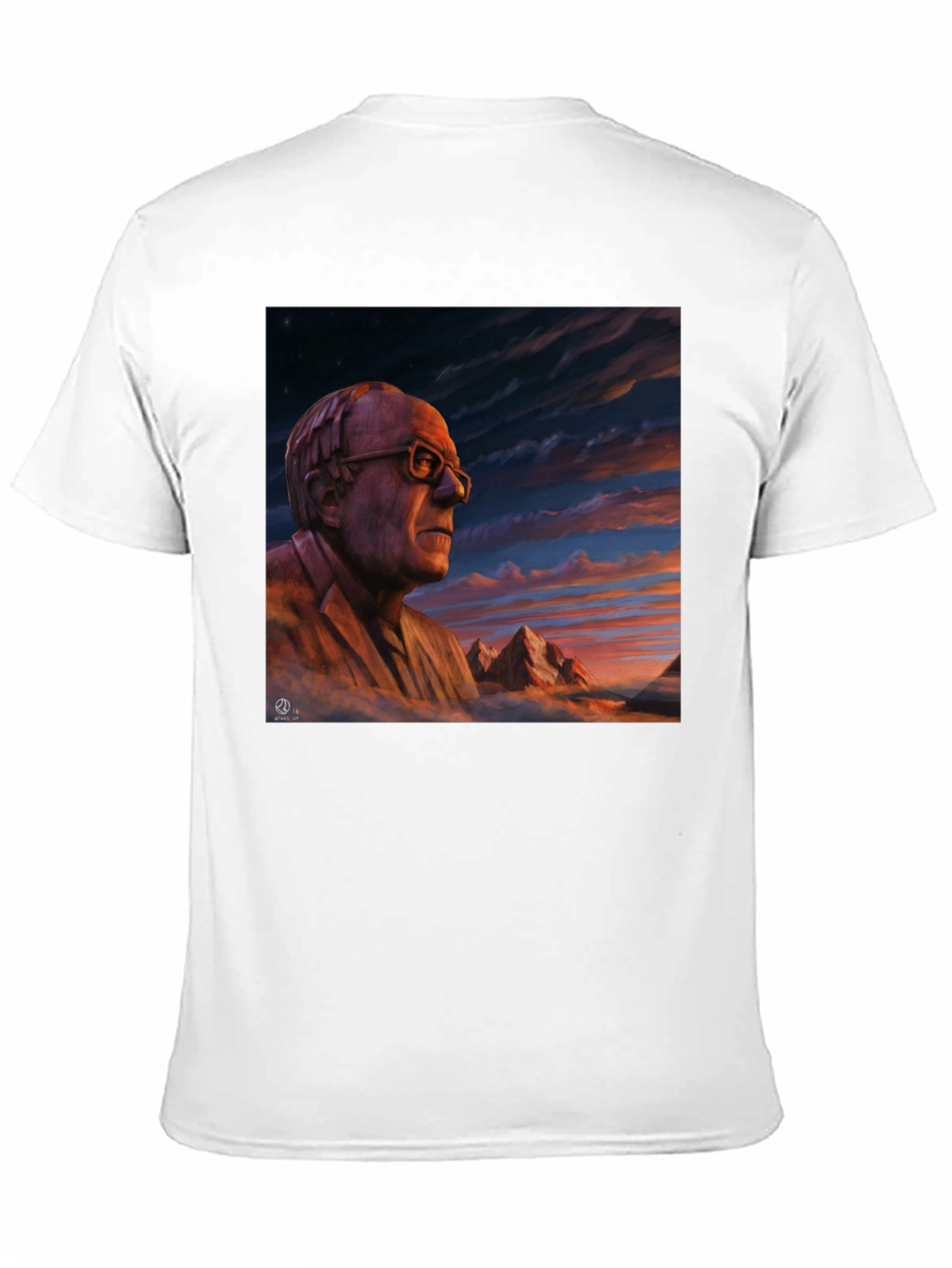 Artistic Portrait Graphic T-Shirt - 11