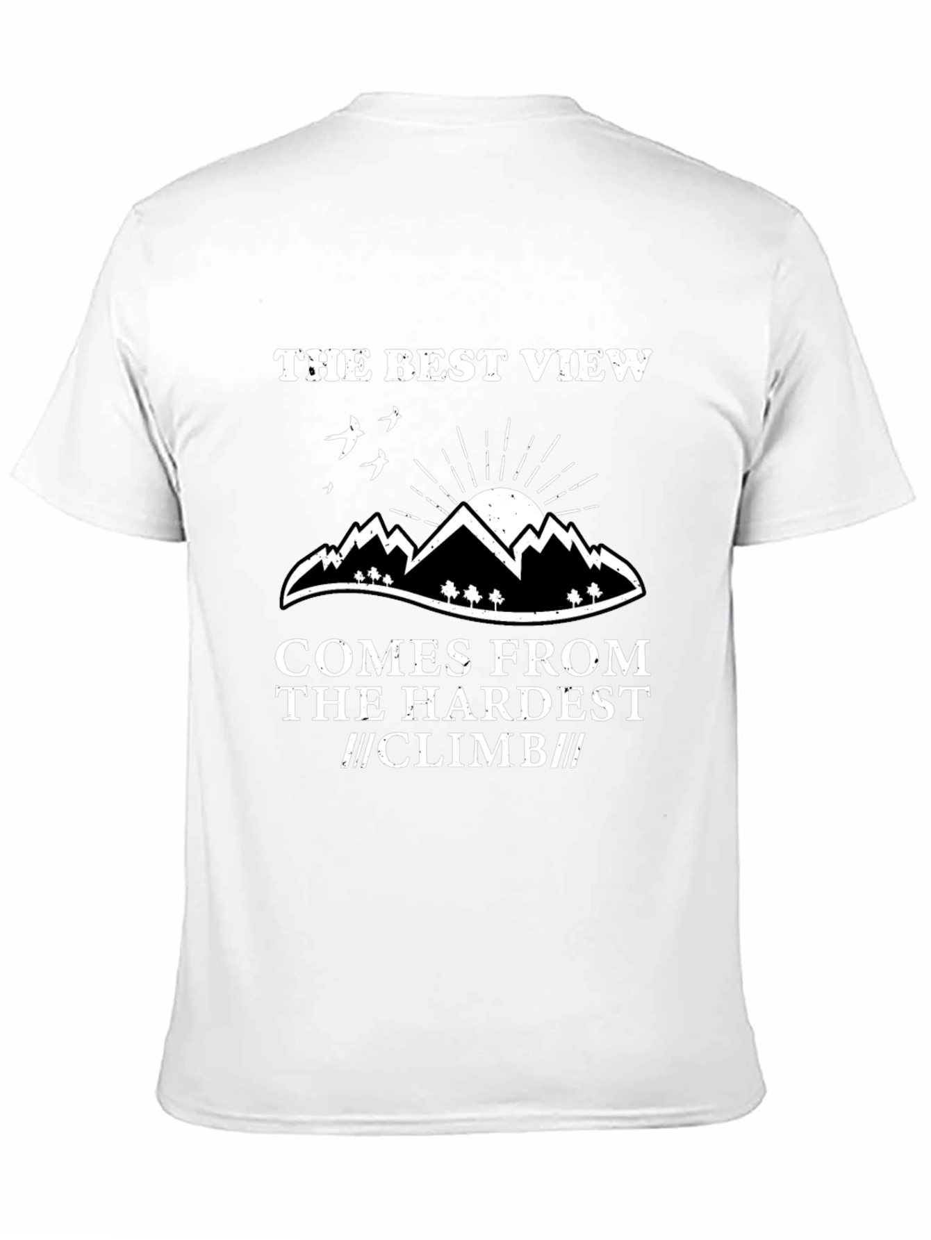 The Best View Climbing T-Shirt - 11