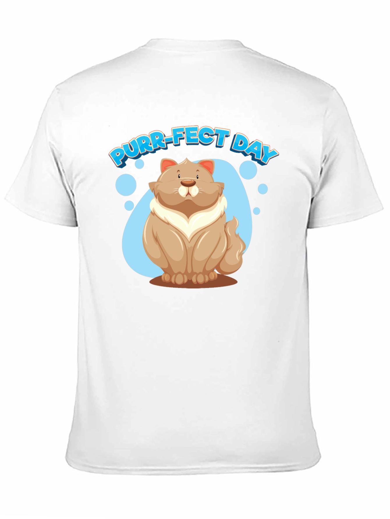 Black Purr-fect Day Cat T-Shirt view 11