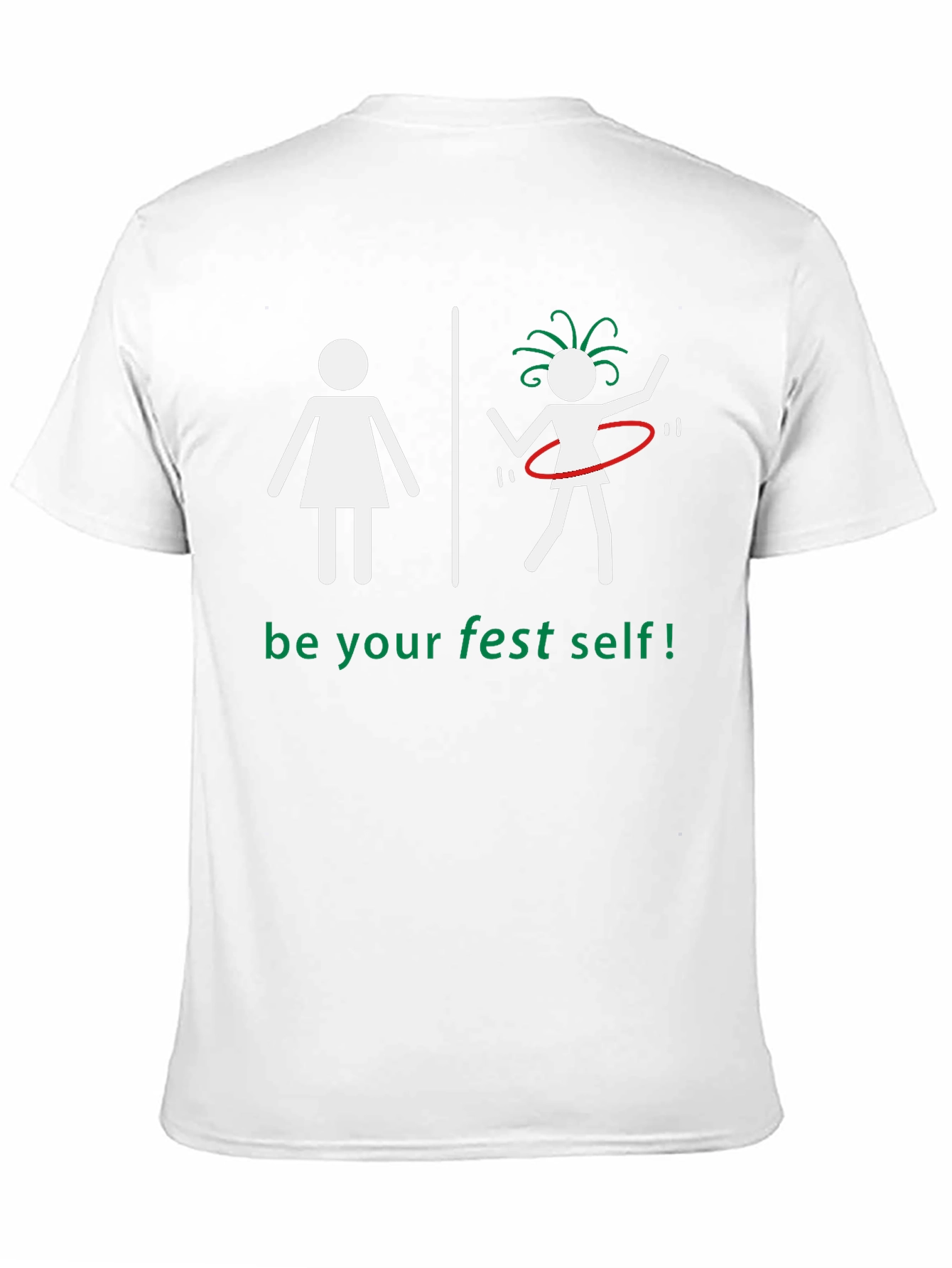Black Be Your Fest Self Graphic Tee view 11
