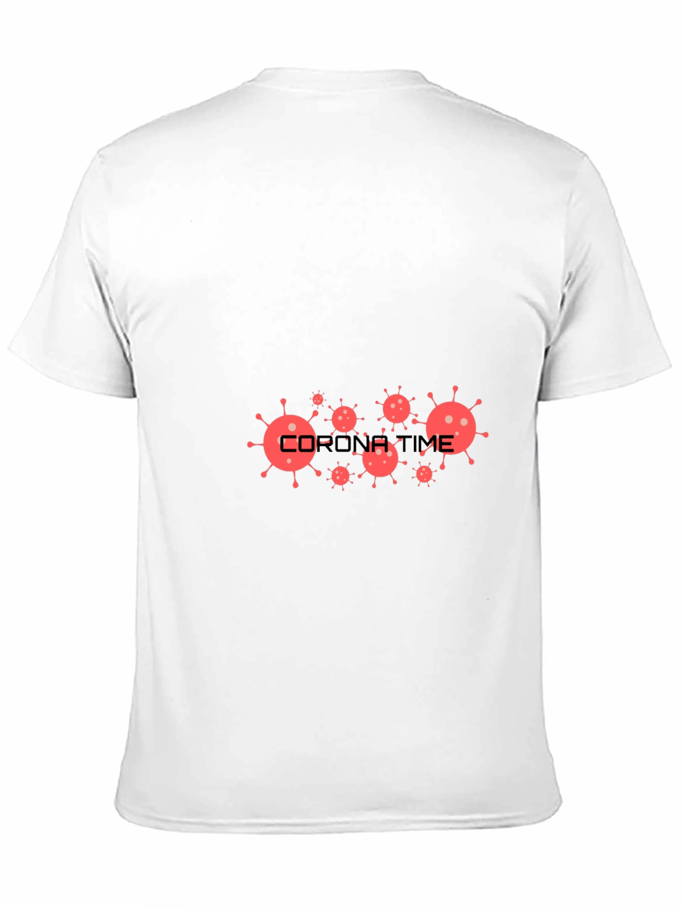 Black Corona Time Black T-Shirt view 11