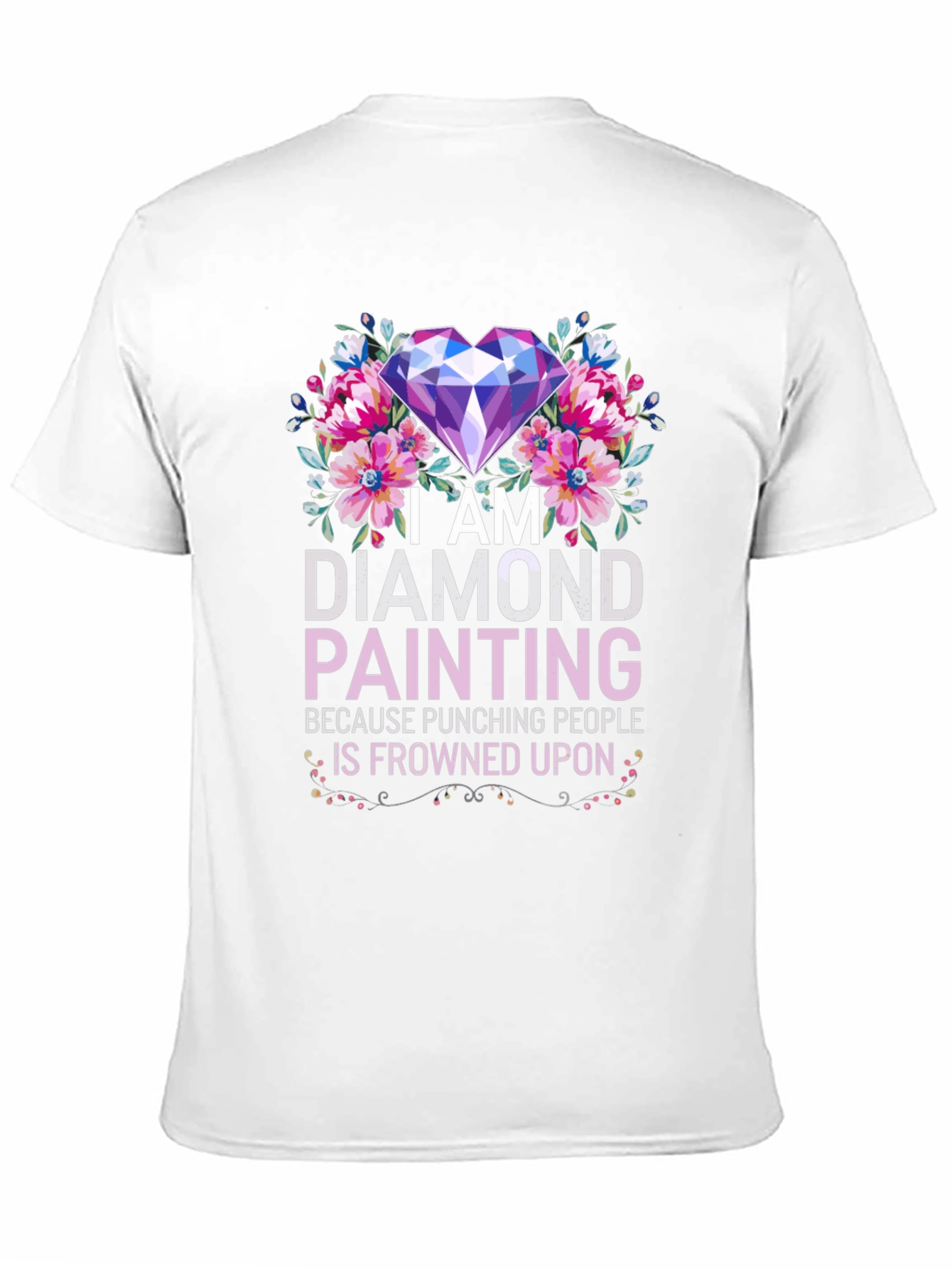 Black Diamond Painting Hobby T-Shirt view 11