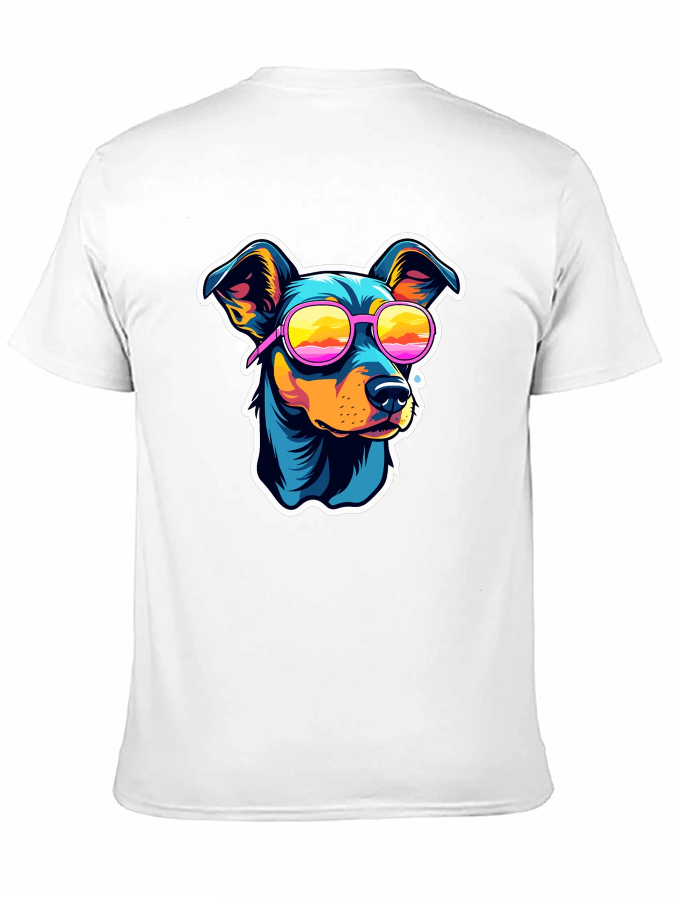 Black Cool Dog T-Shirt view 11