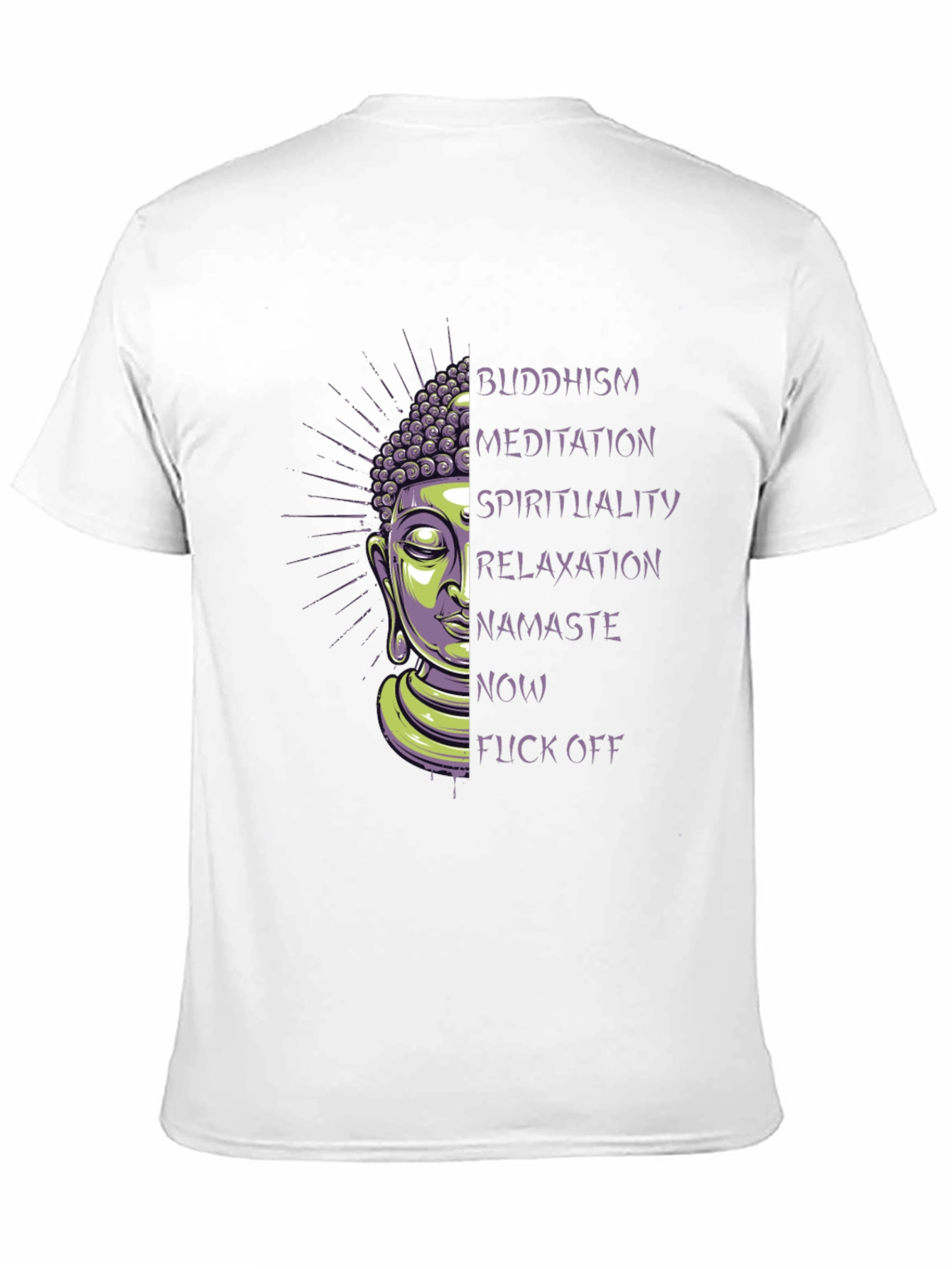Buddha Meditation T-Shirt - Spiritual Zen Tee - 11