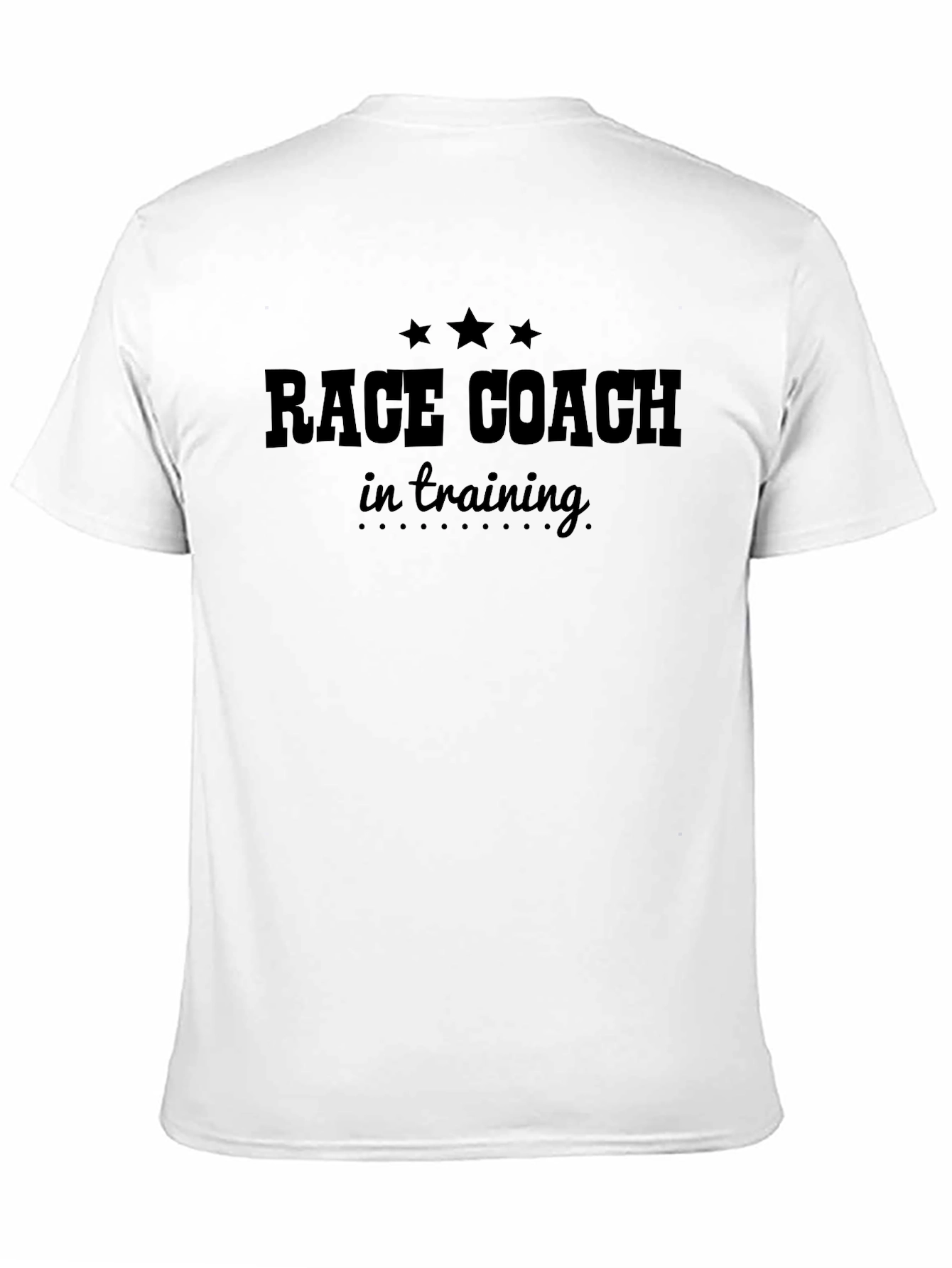 Black Race Coach in Training T-Shirt view 11