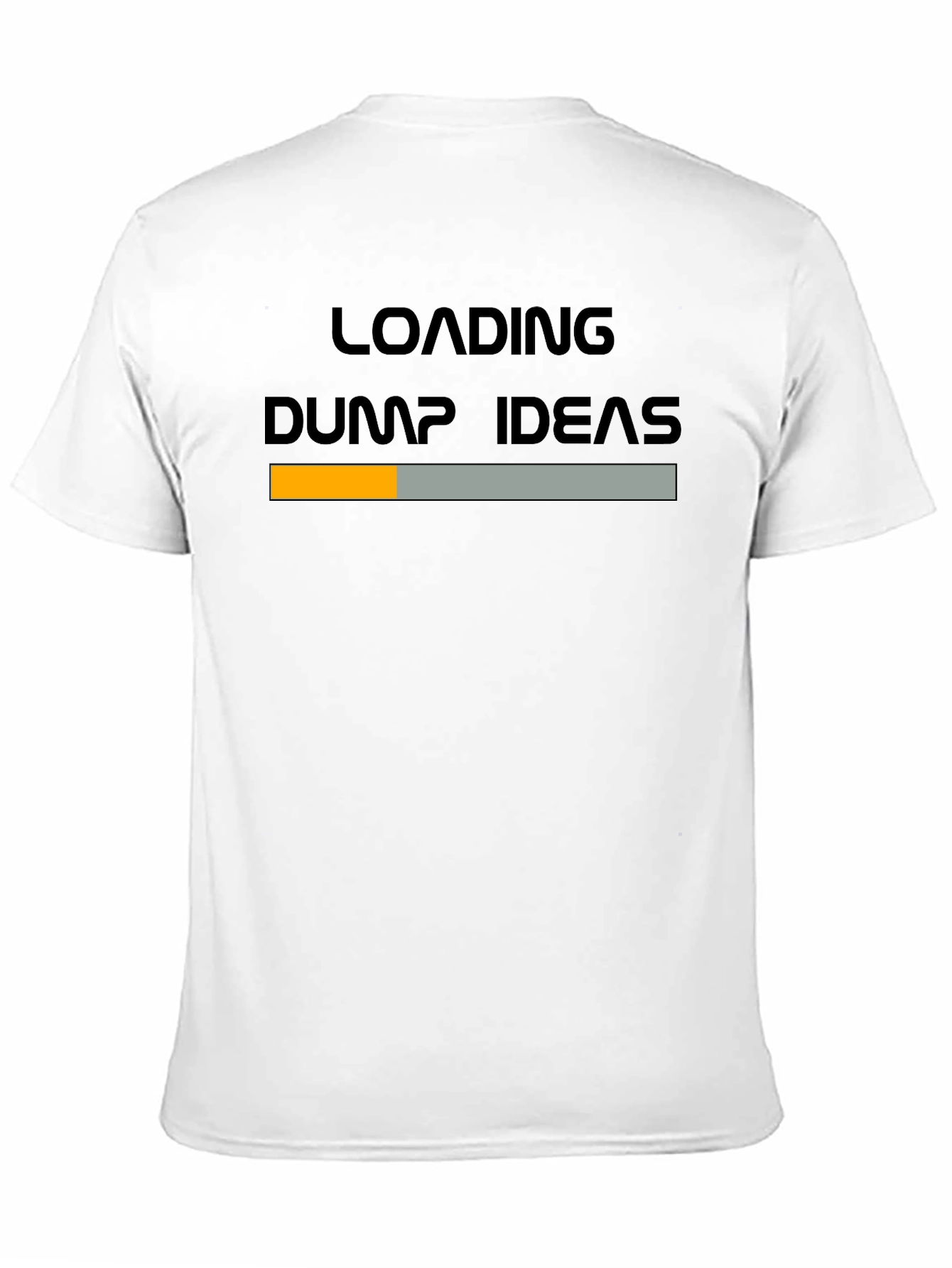 Black Loading Dump Ideas Graphic Tee - Funny Novelty T-Shirt view 11
