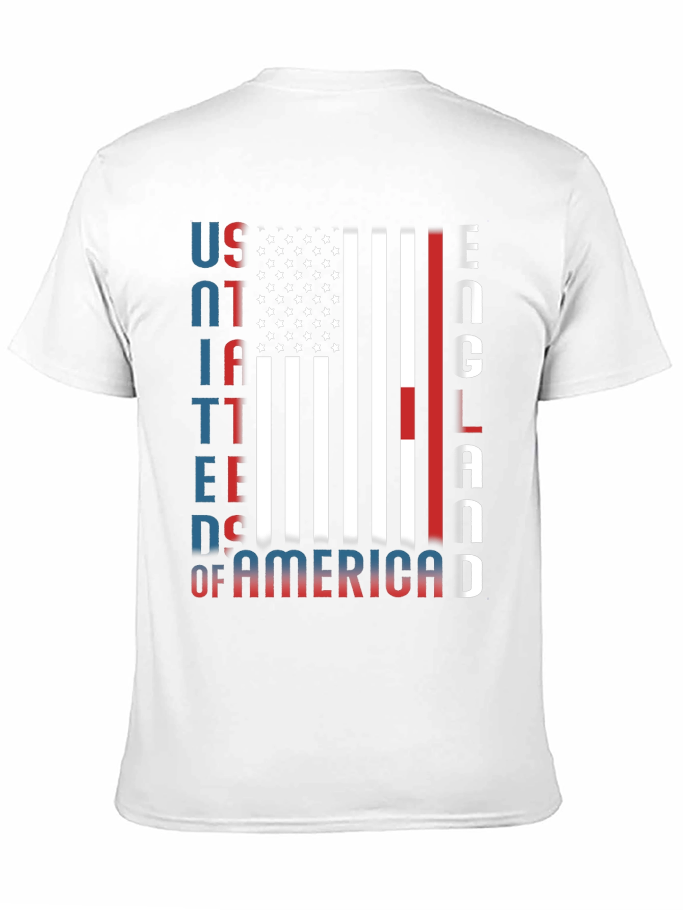 Black United States of England T-Shirt view 11