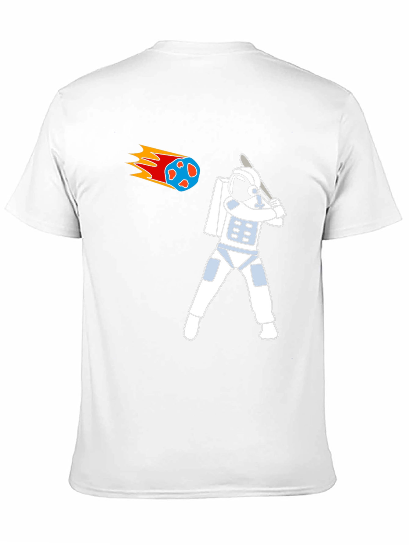 Black Astronaut Baseball T-Shirt - Swing for the Stars! view 11