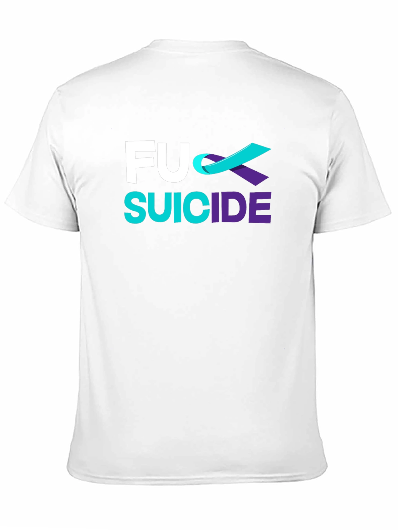 Black T-Shirt: "F Su***de" Graphic Print Tee view 11