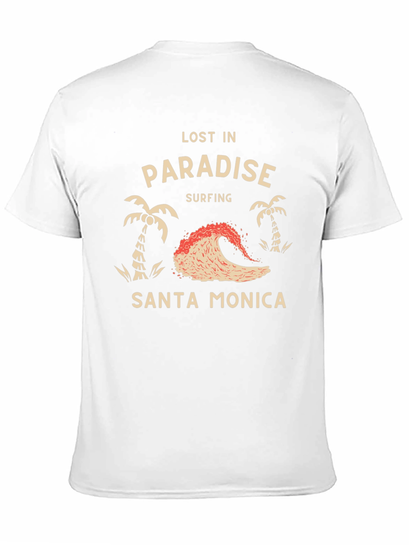 Black Lost in Paradise Santa Monica T-Shirt view 11