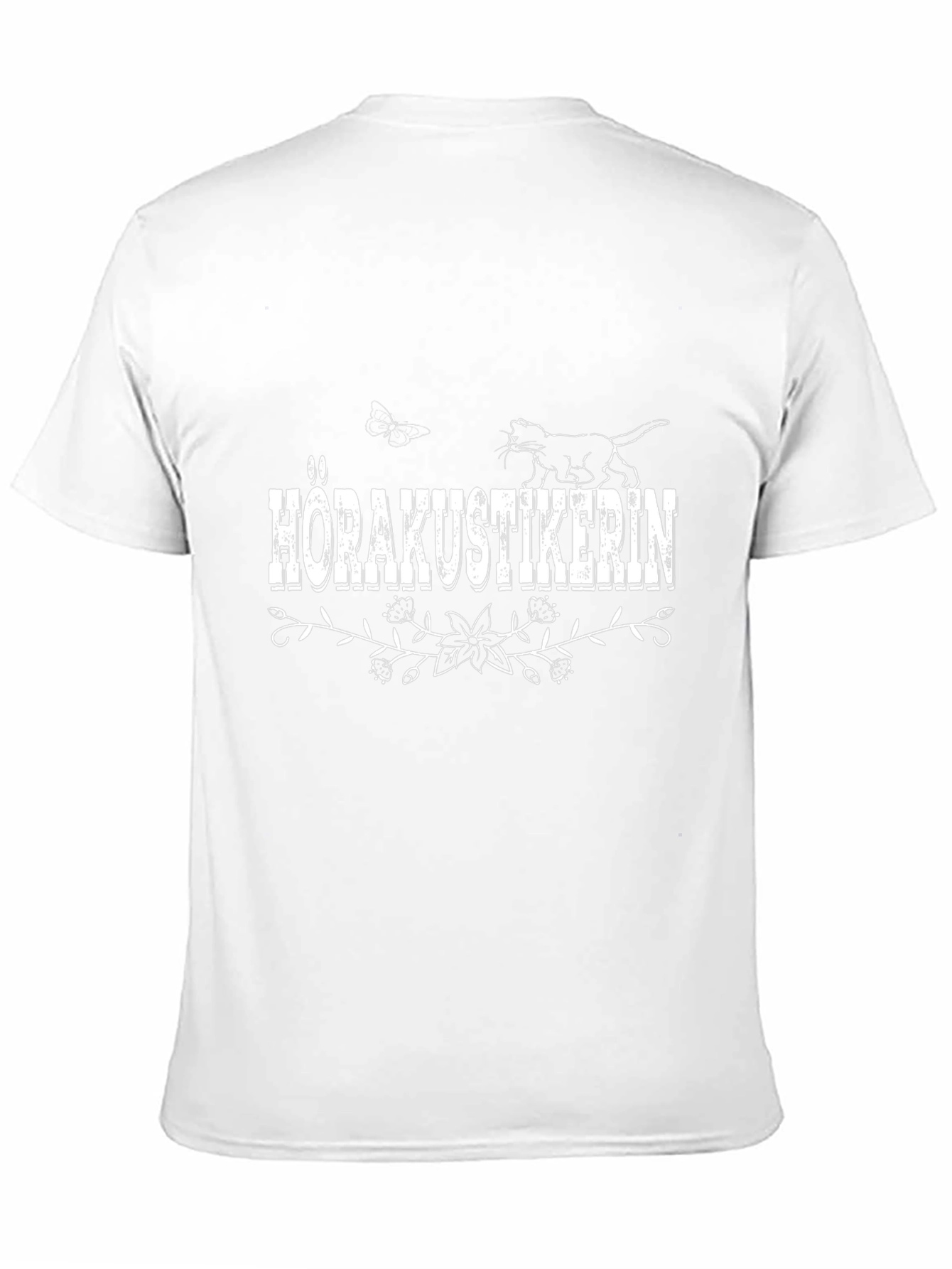 Hörakustikerin Cat Black T-Shirt - 11